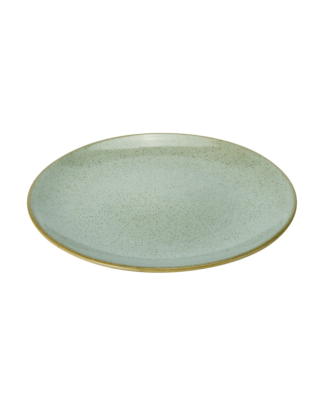 3 Green Glazed Dinner Plate, 3 of 5