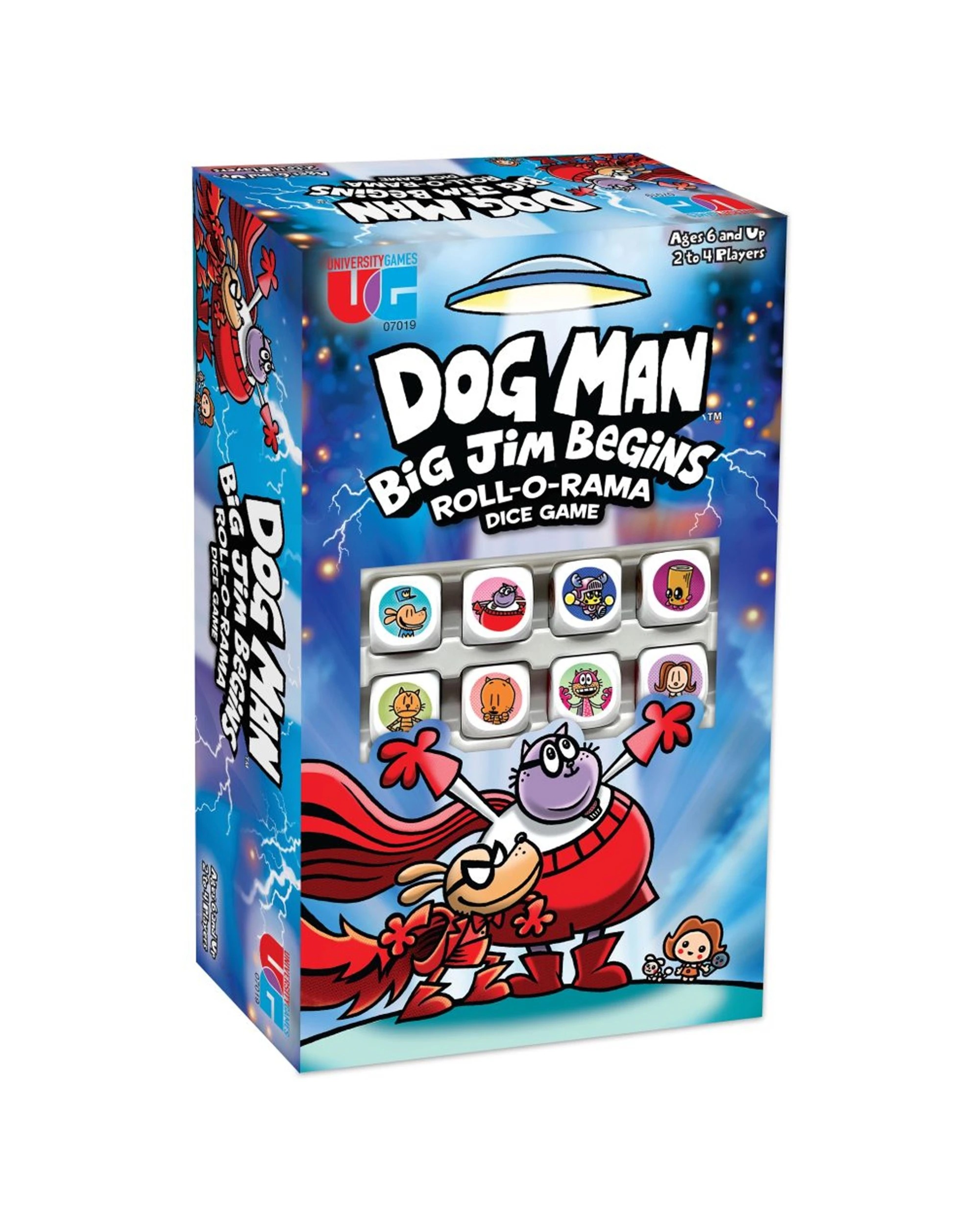 1 Dog Man Big Jim Roll O Rama Dice Board Game 2-4 Players Kids 6y+ - Multi, 1 of 7