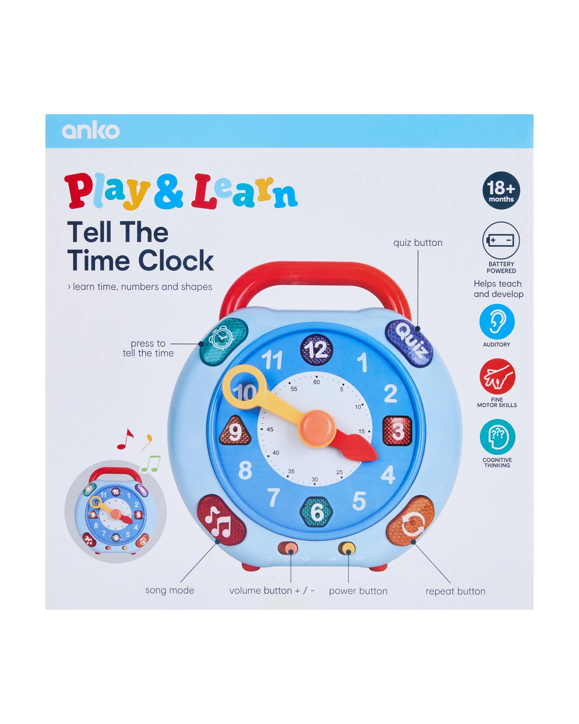 9 Tell The Time Clock, 9 of 9