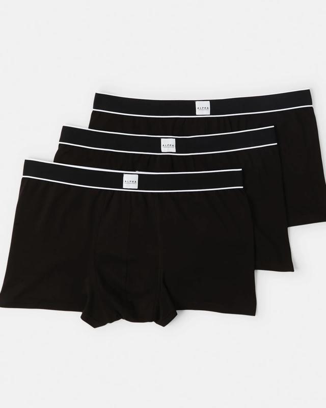 3 Pack Men's Larger Size Extended Tr
