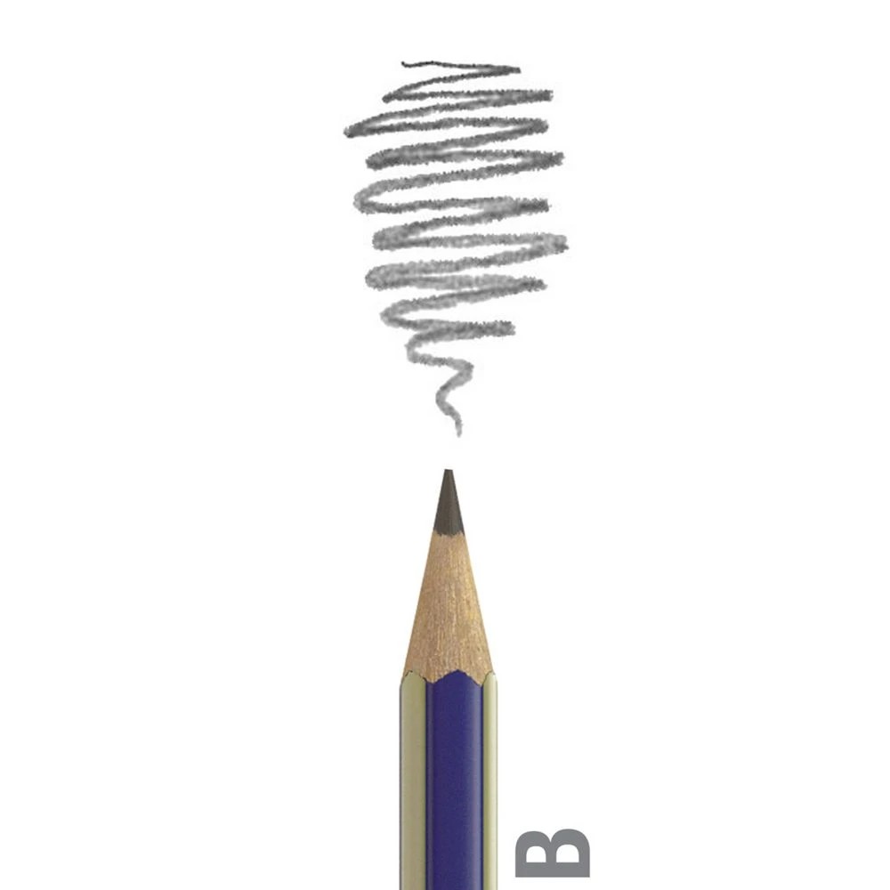5 Faber-Castell Goldfaber Graphite Pencil B, 5 of 6