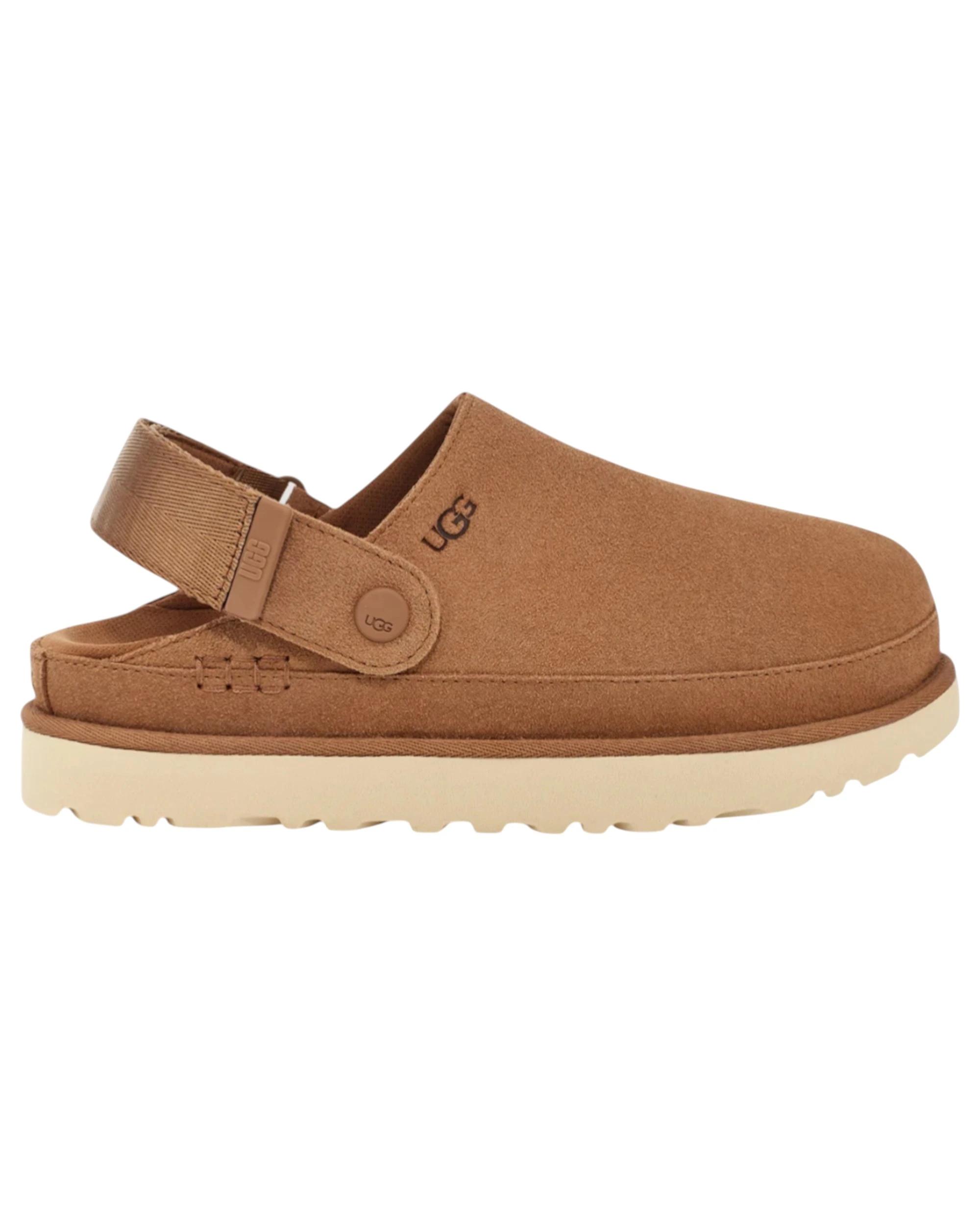 1 UGG Womens Goldenstar Clog Slippers CHESTNUT, 1 of 7