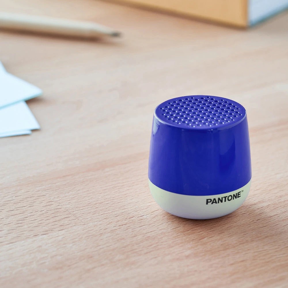3 Lexon Mino+ Mini Bluetooth Speaker PANTONE - Blue, 3 of 4