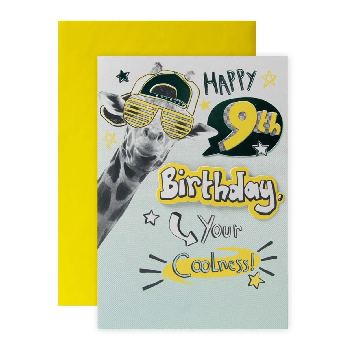 1 Connections from Hallmark 9th Birthday Card - Your Coolness, 1 of 3