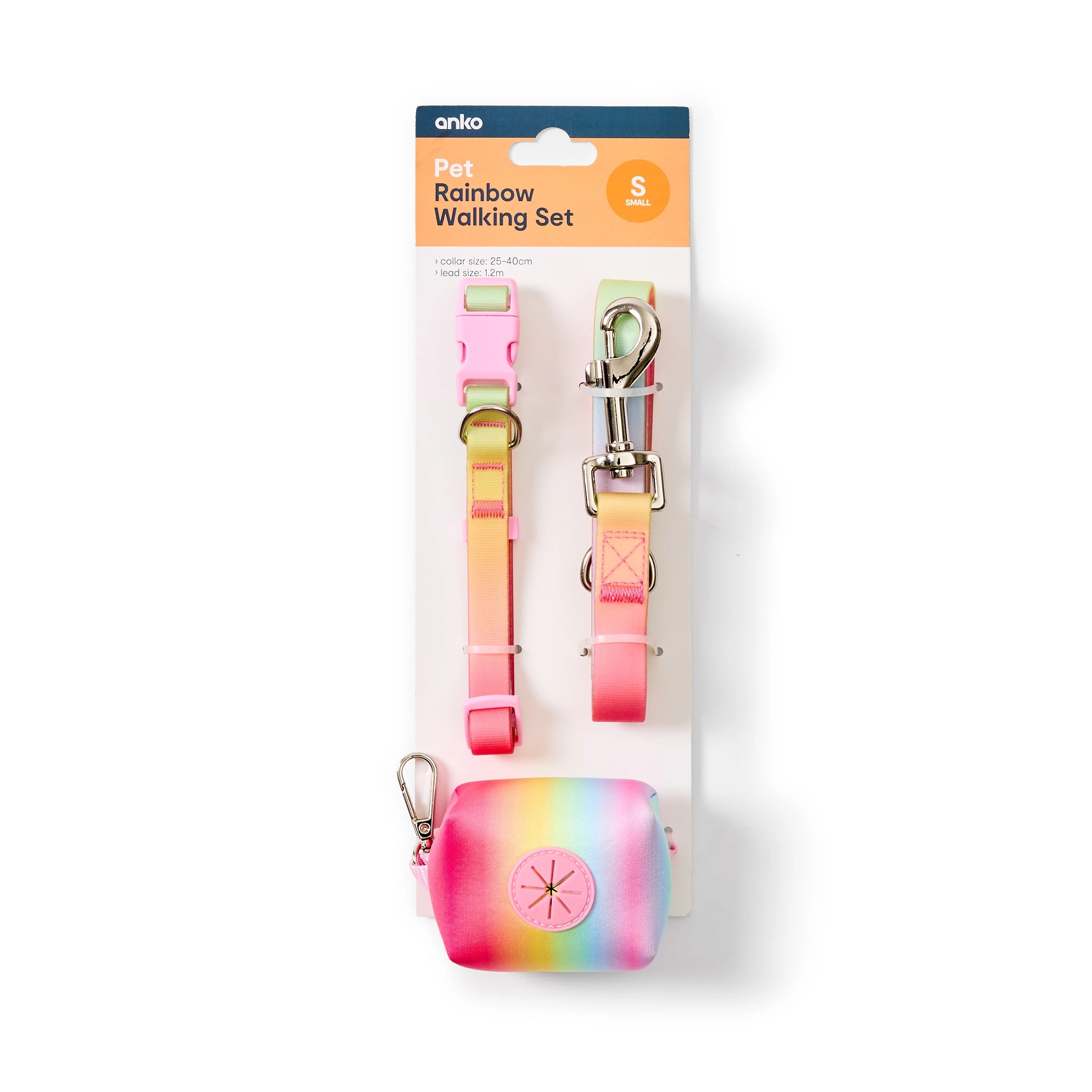 6 Pet Rainbow Walking Set - Small, 6 of 6
