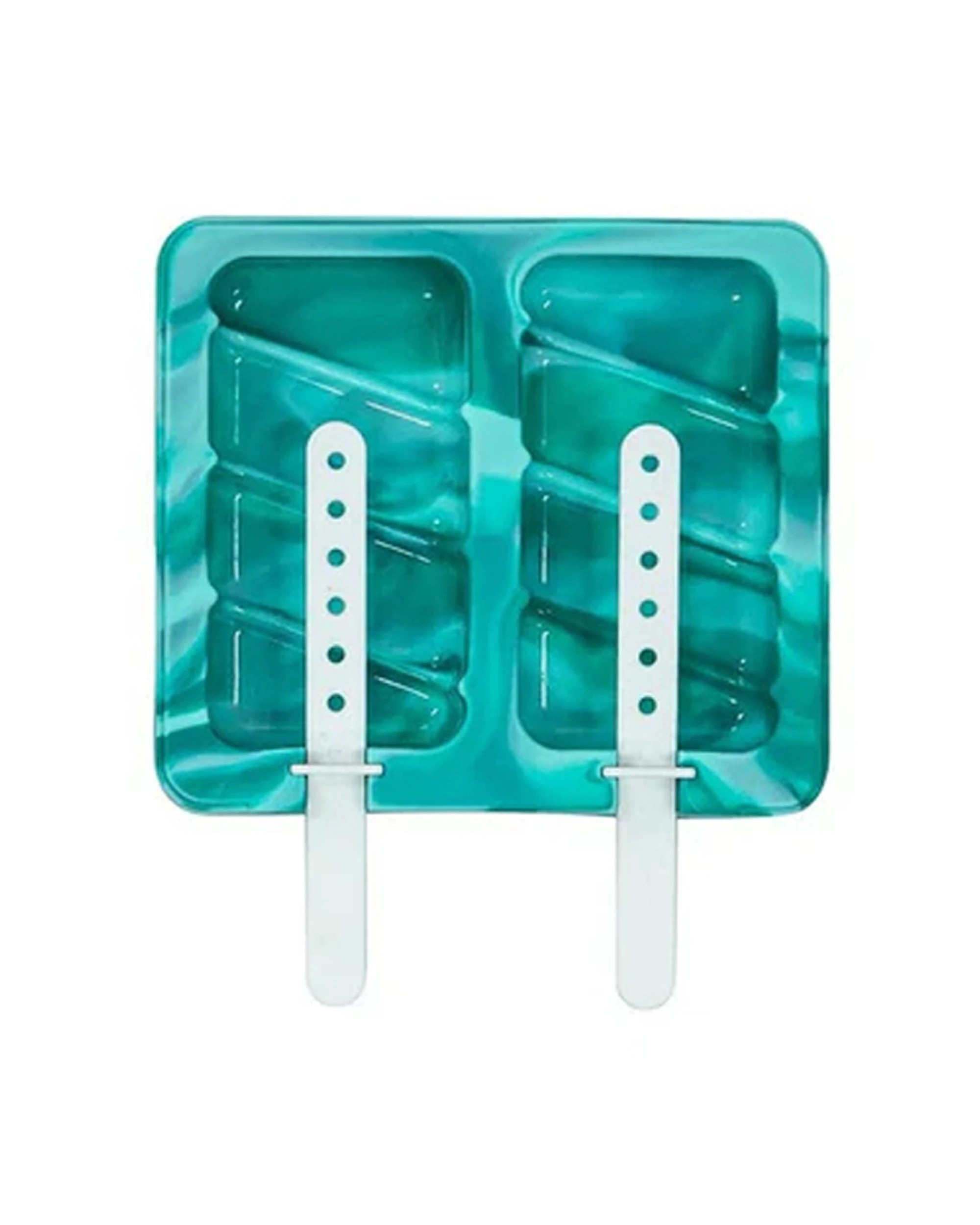 1 Porta 2PK Summer Swirl Ice Cream Mould Tray Dessert Maker Microwave Safe - Pattern, 1 of 1