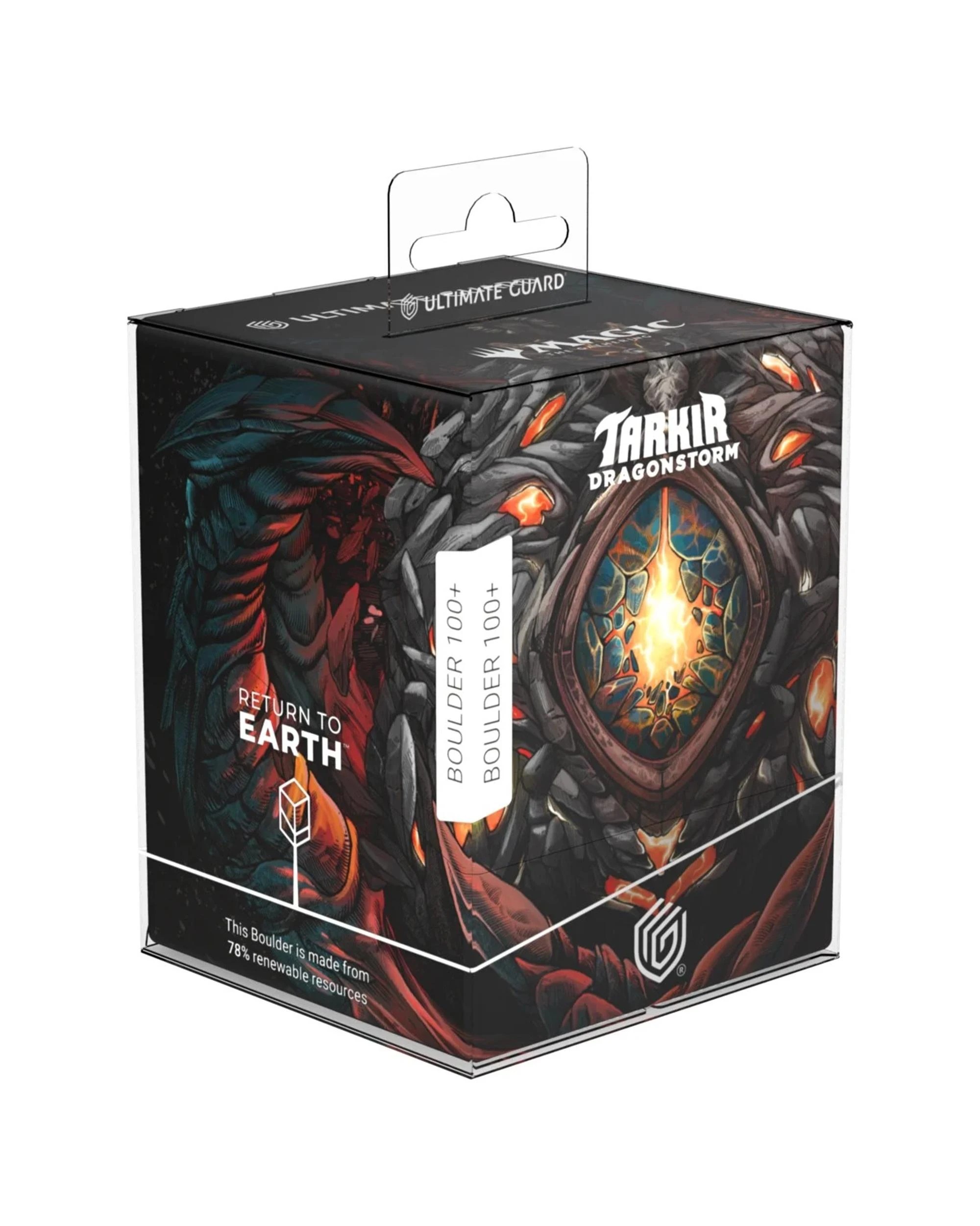 1 Ultimate Guard RTE Boulder 100+ Magic The Gathering Tarkir Dragonstorm Mox Jasper Deck Box, 1 of 6