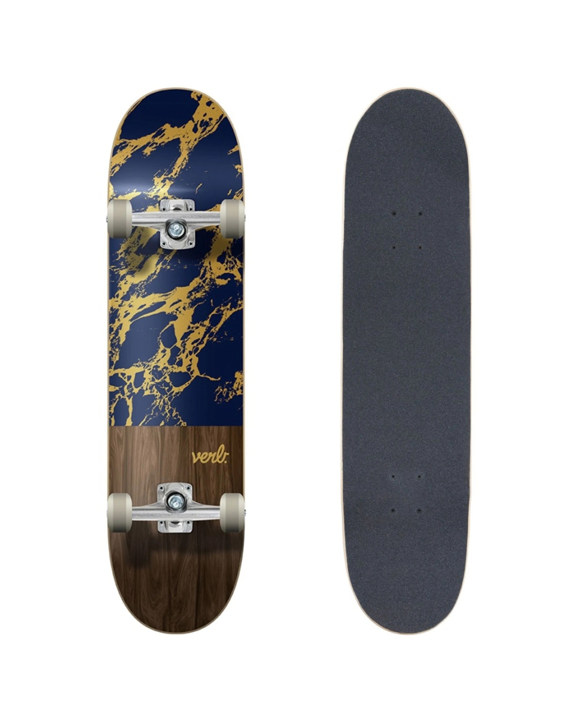 1 Verb Complete 7.75 Inch Skateboard Progressive Pro Standard Maple Deck Marble Dip - Multi, 1 of 1