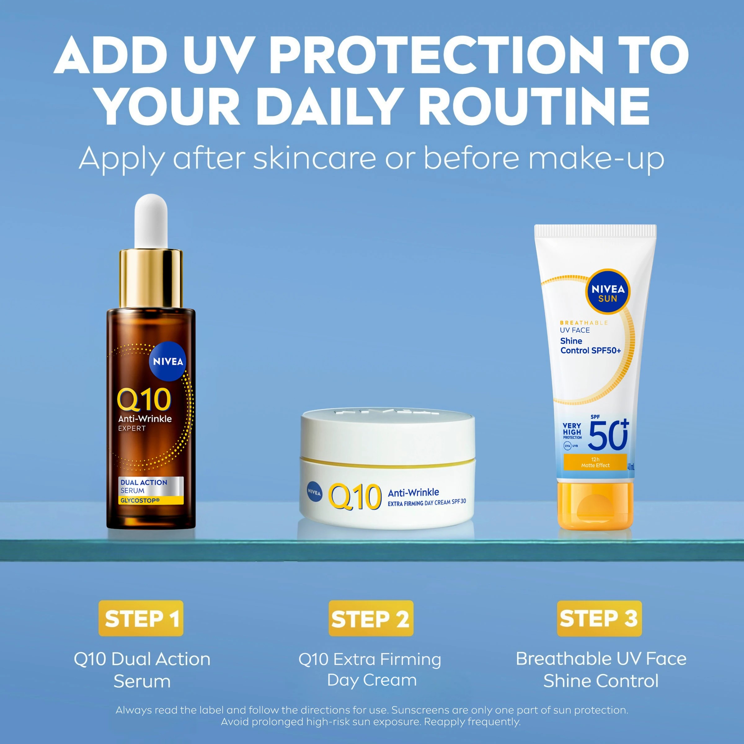 8 NIVEA Sun Breathable UV Face Shine Control SPF 50+ 40ml, 8 of 10