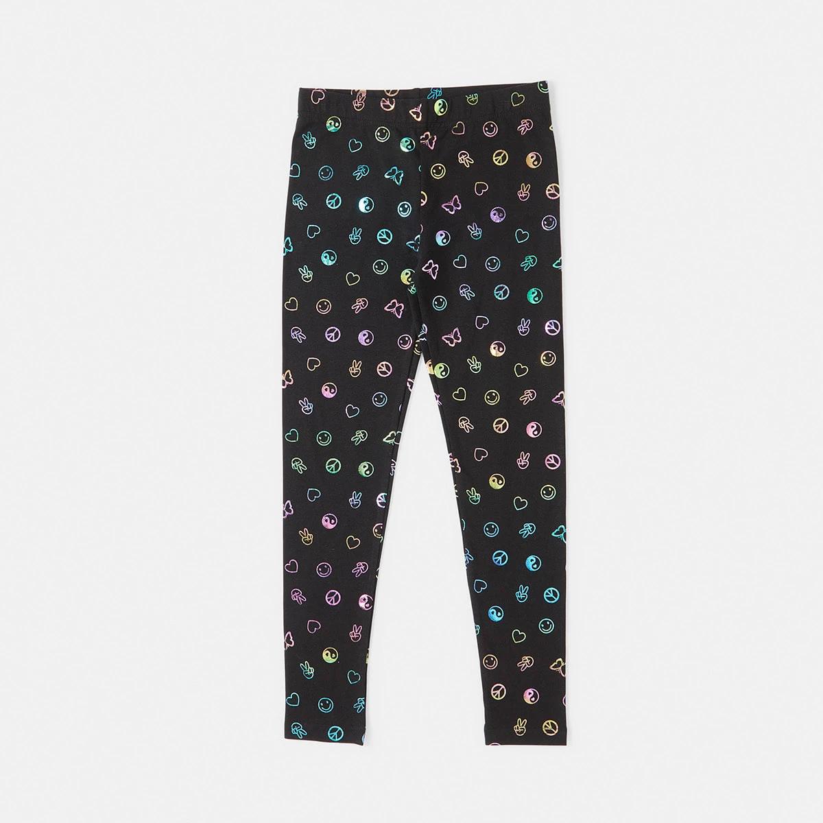6 Foil Leggings Peace, 6 of 7