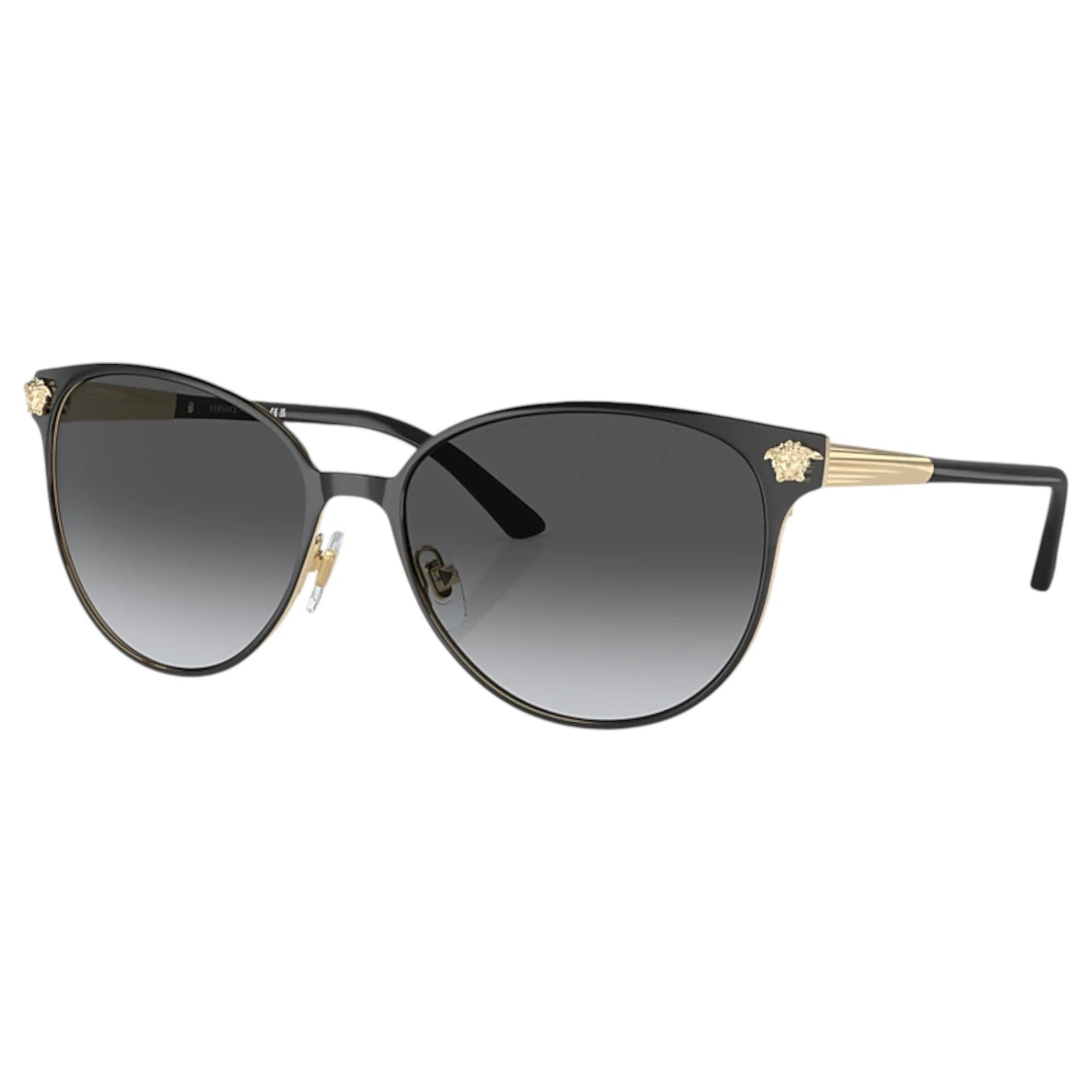 1 Versace Women VE2168 1377T3 Phantos Grey Gradient Sunglasses BLACK, 1 of 5