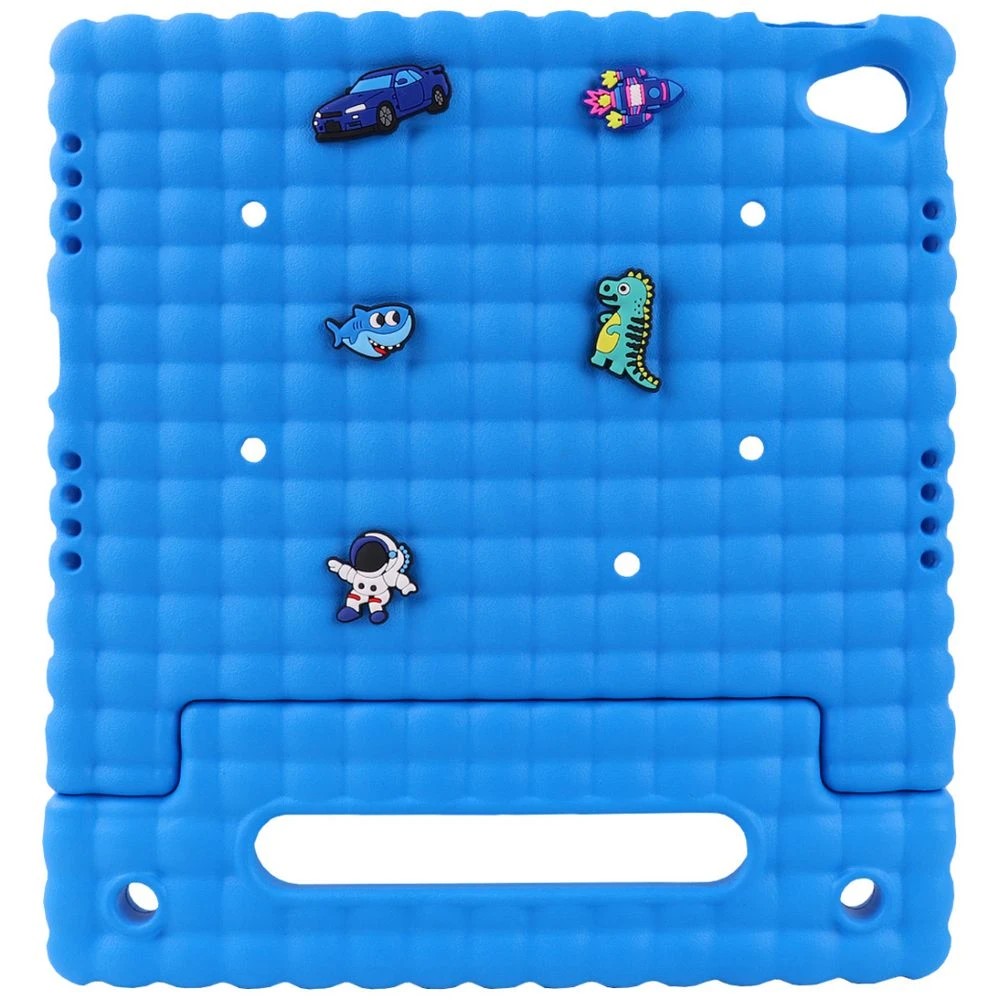 3 Studymate Bumper Case iPad A16/10th Gen 10.9" Blue w charms, 3 of 7