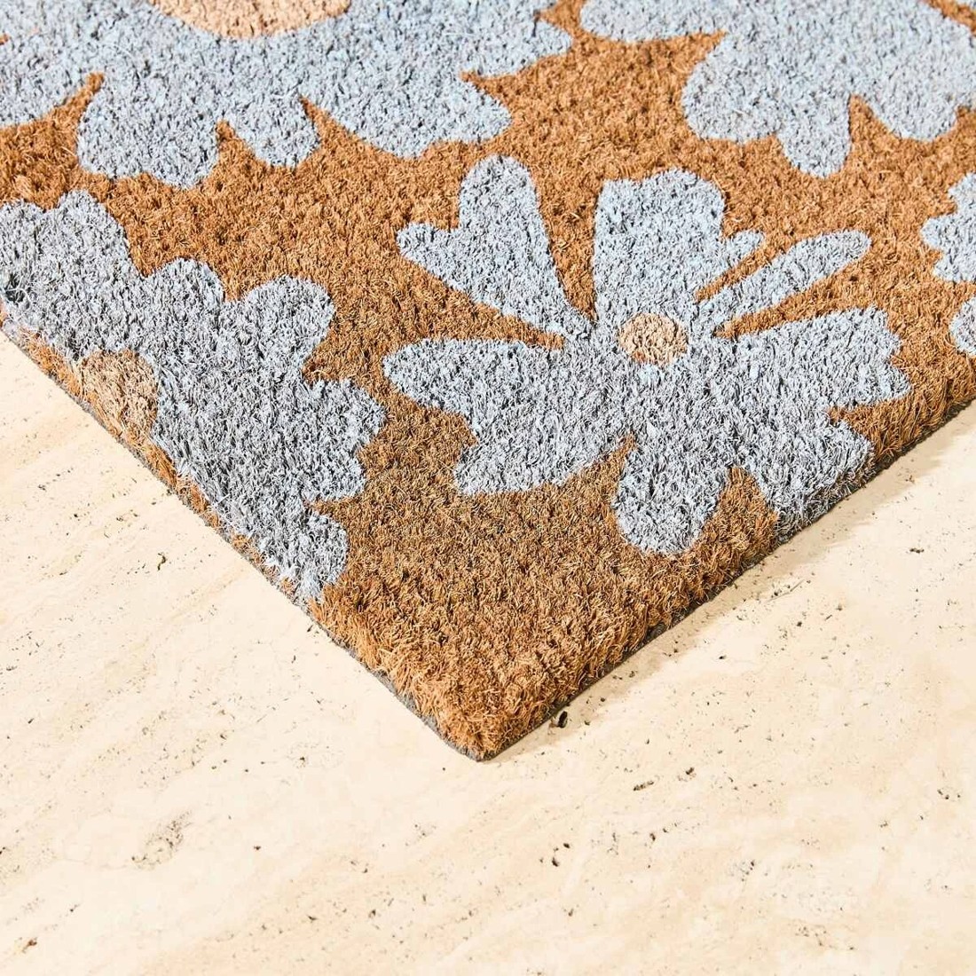 4 Floral Door Mat - 100cm x 45cm, 4 of 5