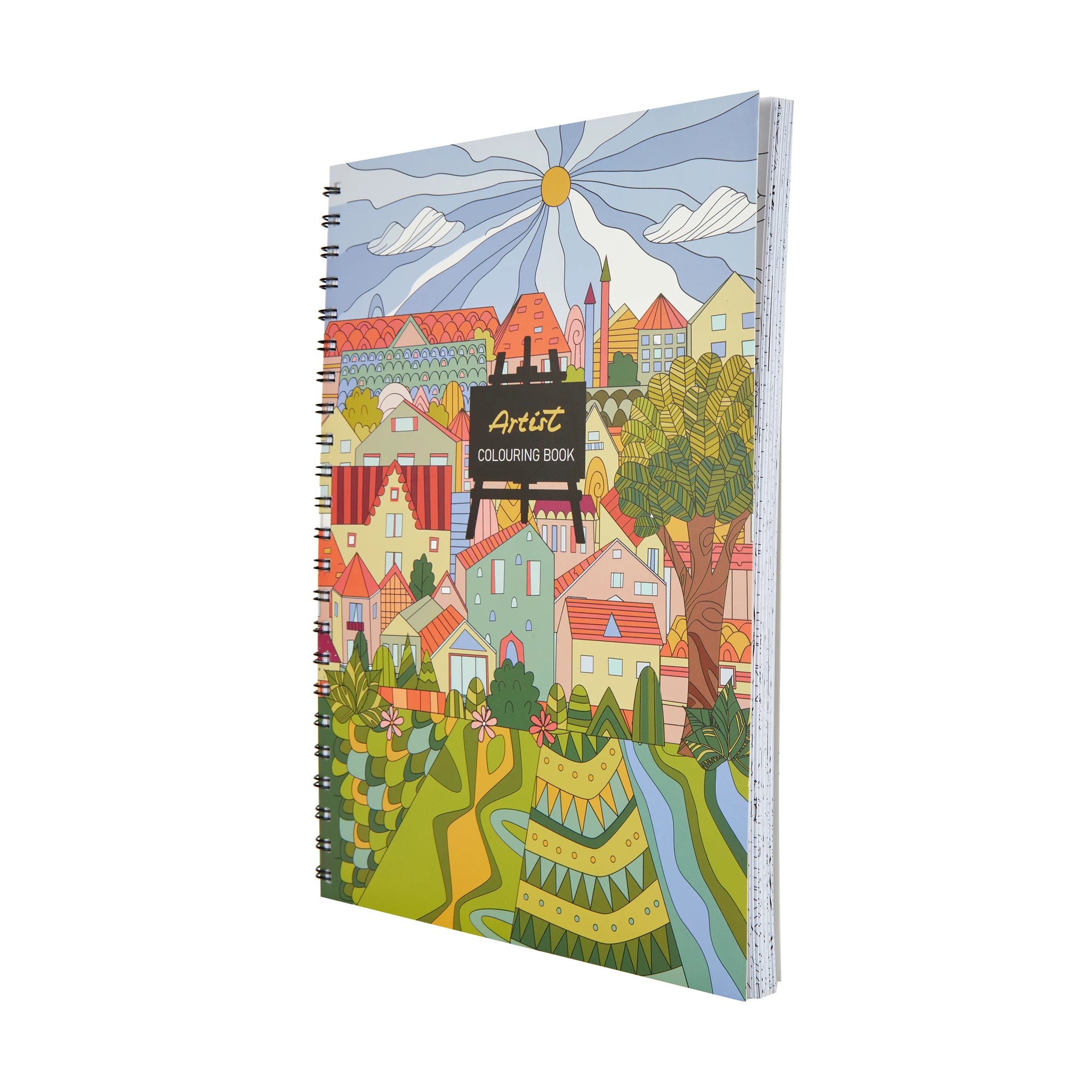 3 Artist Colouring Book - Landscapes, 3 of 5