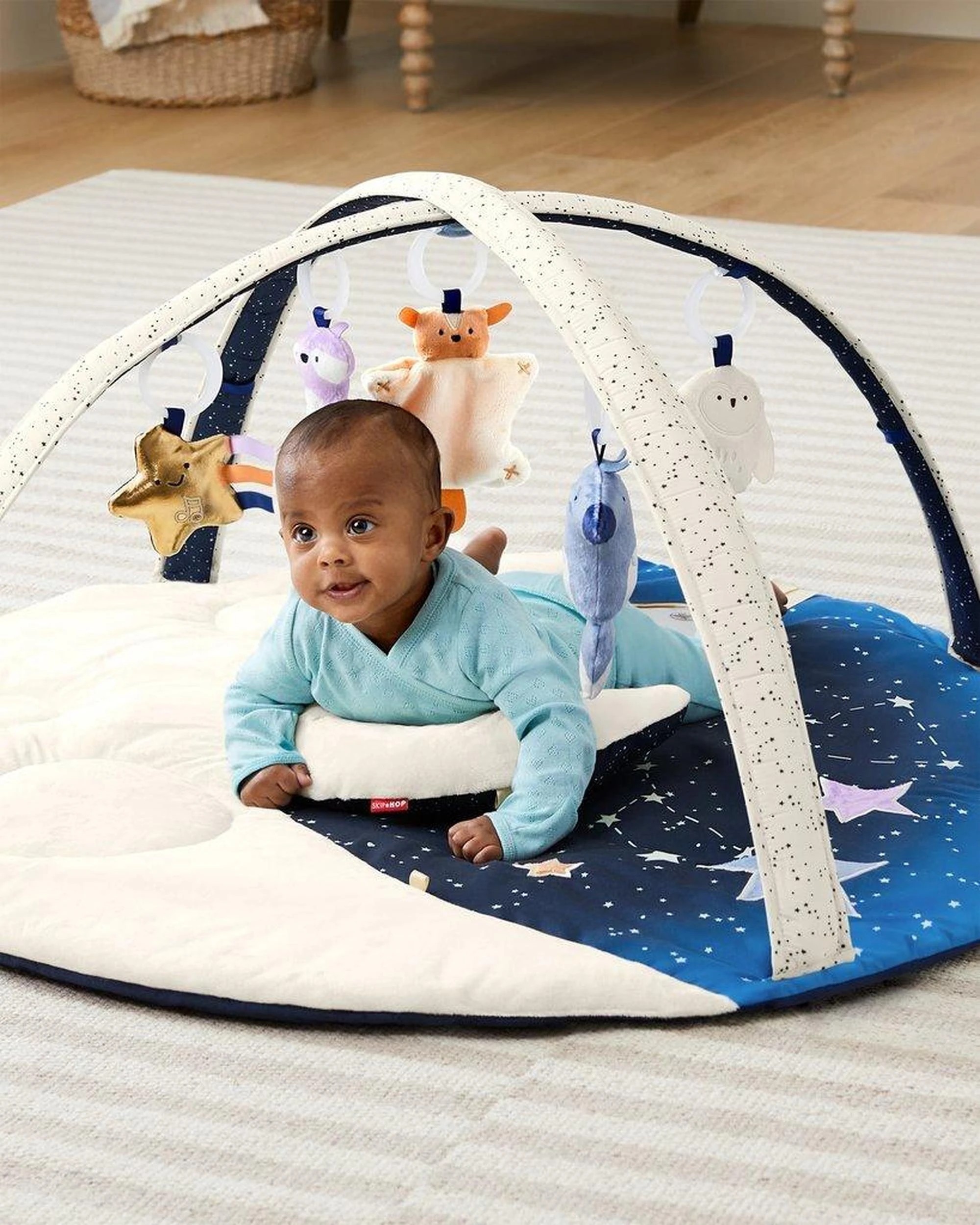 2 Skip Hop Celestial Dreams Baby Activity Play Mat Gym Newborn, 2 of 9