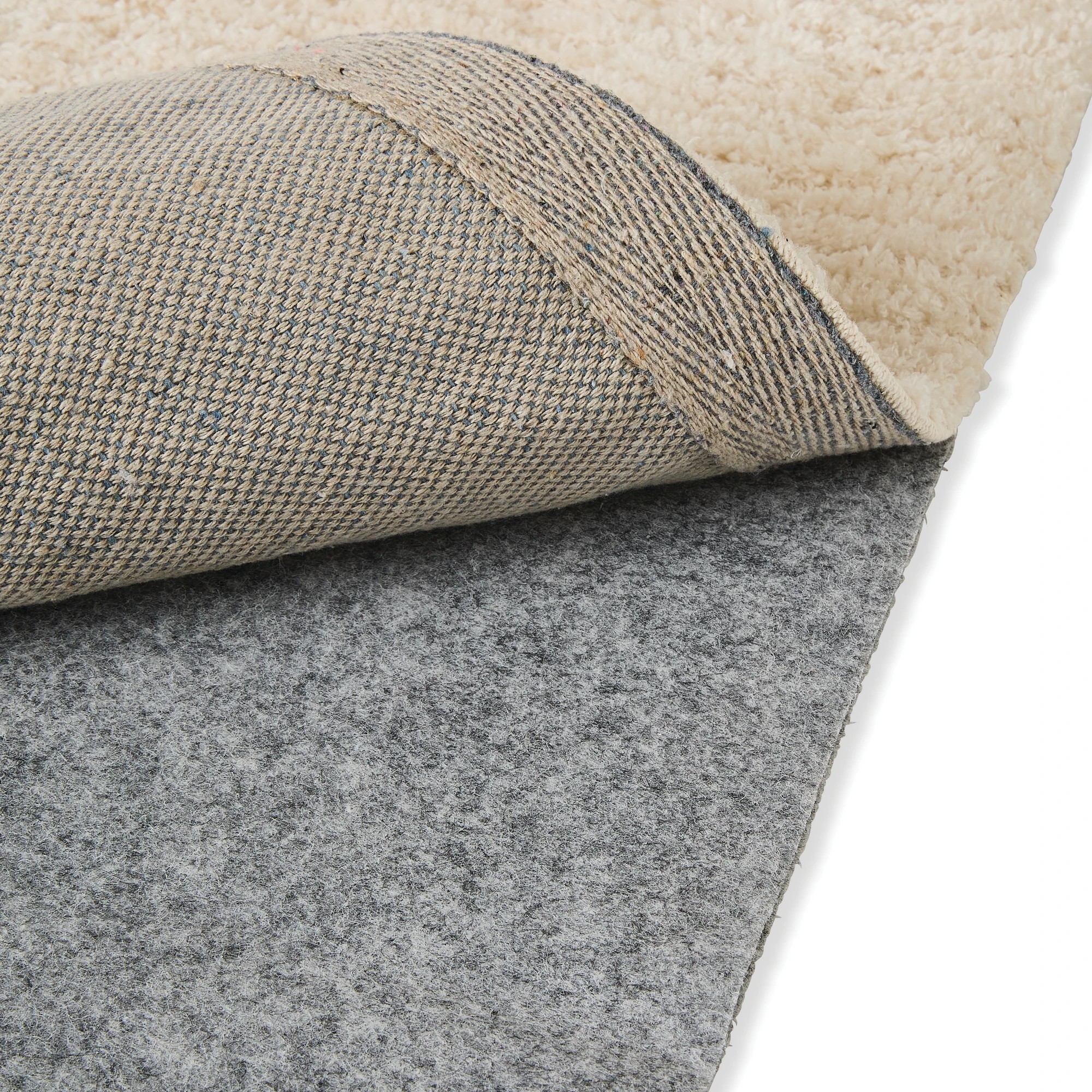2 Large Non-Slip Rug Underlay - Grey, 2 of 4