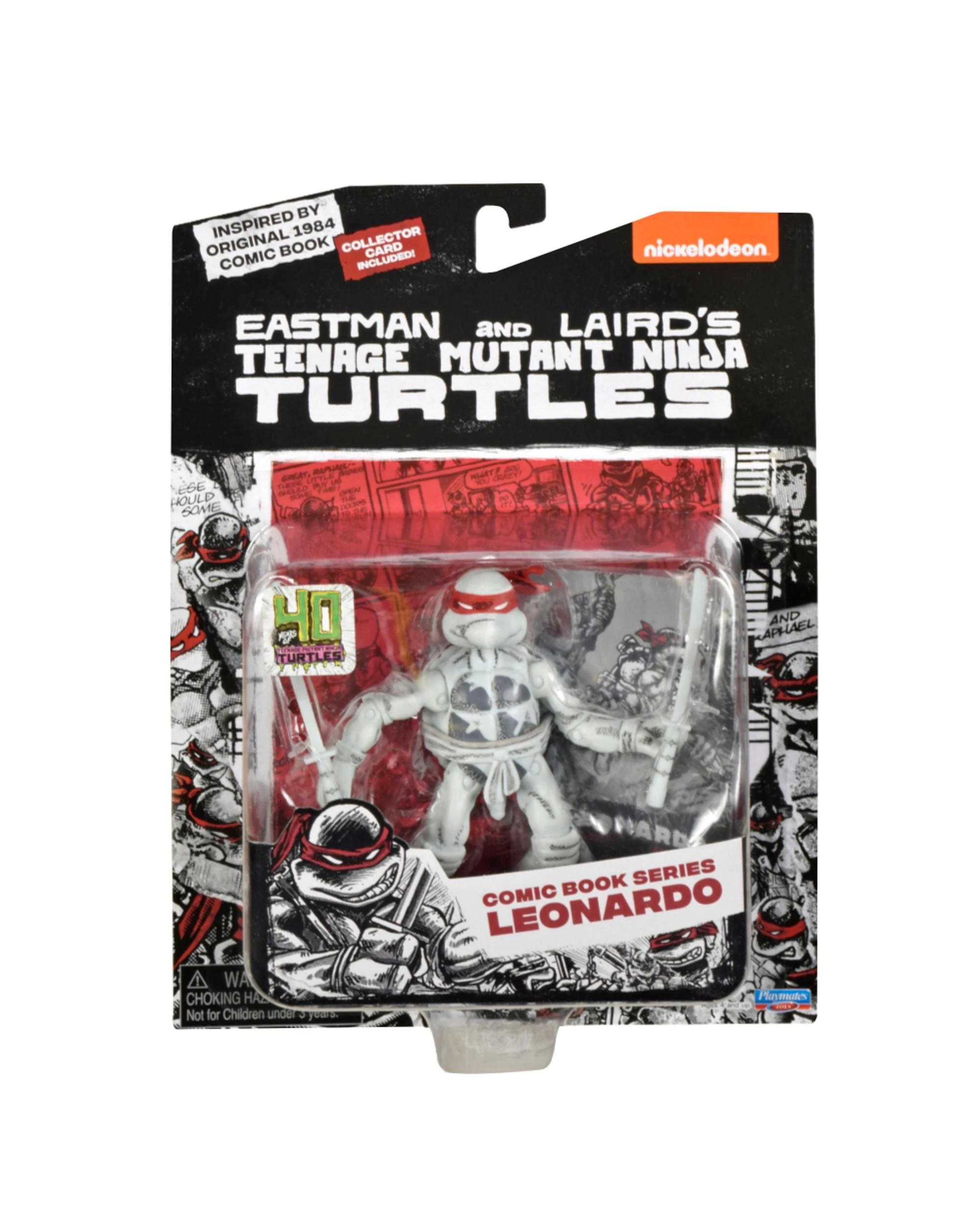 2 Teenage Mutant Ninja Turtles 40th Anniversary Comic Book Figure 4-Pack Bundle, 2 of 6