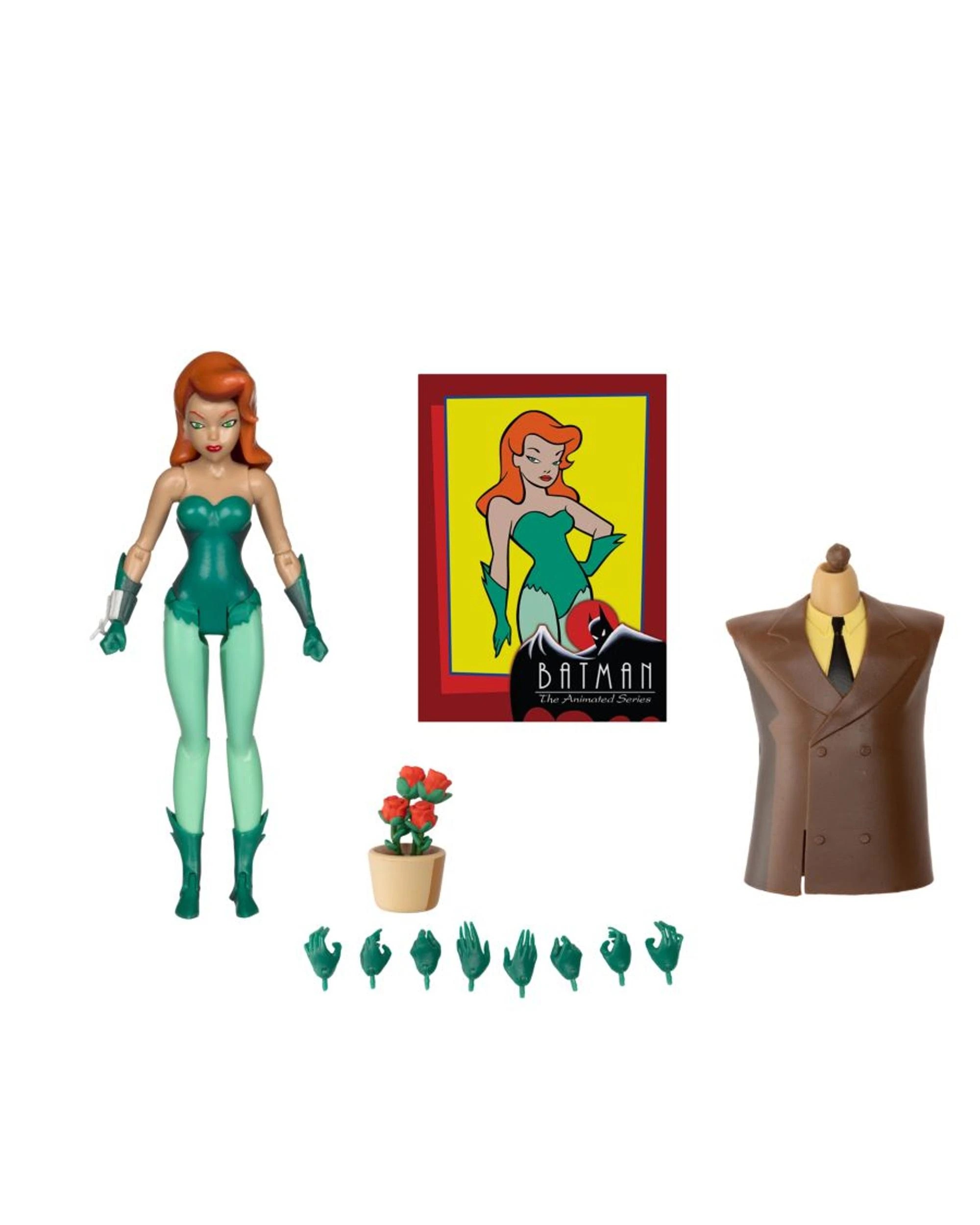 5 DC Direct Batman the Animated Series Poison Ivy Build-A 6 Inch Figure, 5 of 8