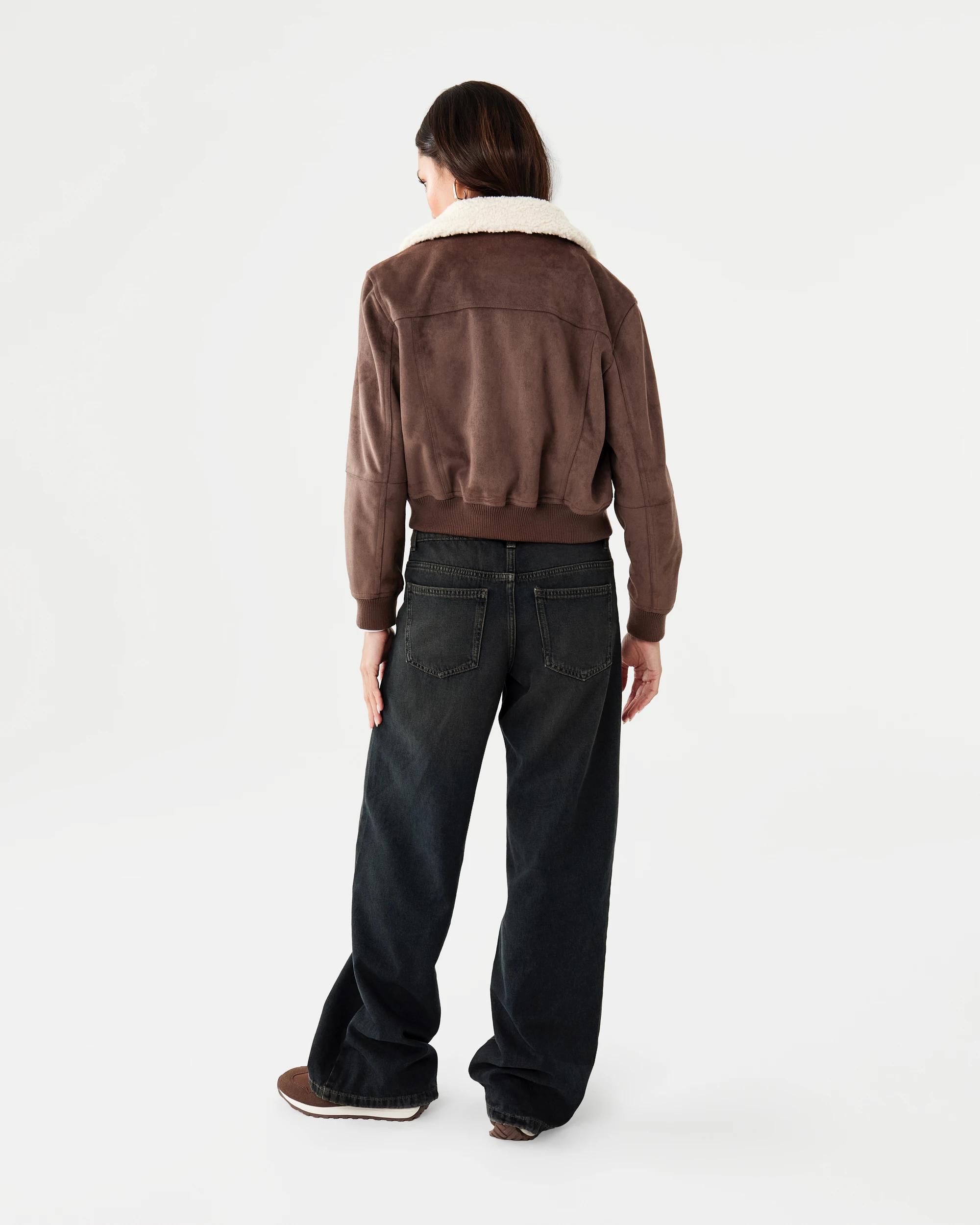 6 Low Rise Wide Leg Jeans Dark Wash, 6 of 10