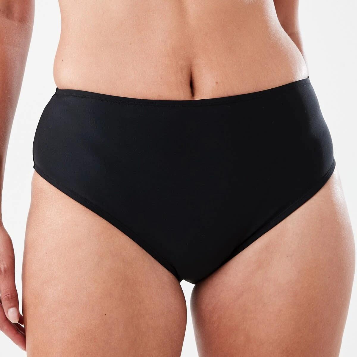 3 High Waisted Bikini Briefs BLACK, 3 of 6