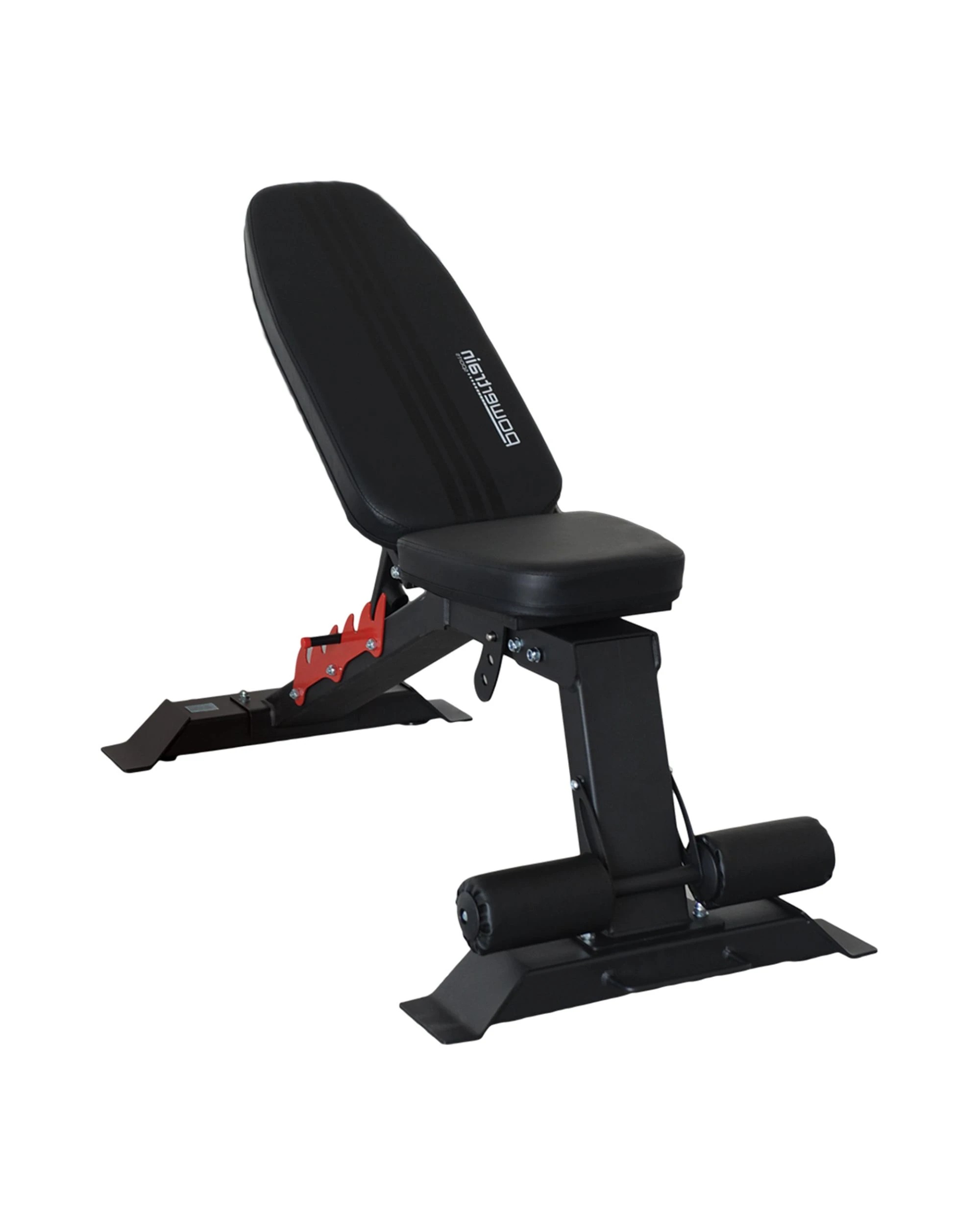 2 Powertrain 80KG Adjustable Dumbbell Set with Heavy Duty FID Bench - Black, 2 of 9