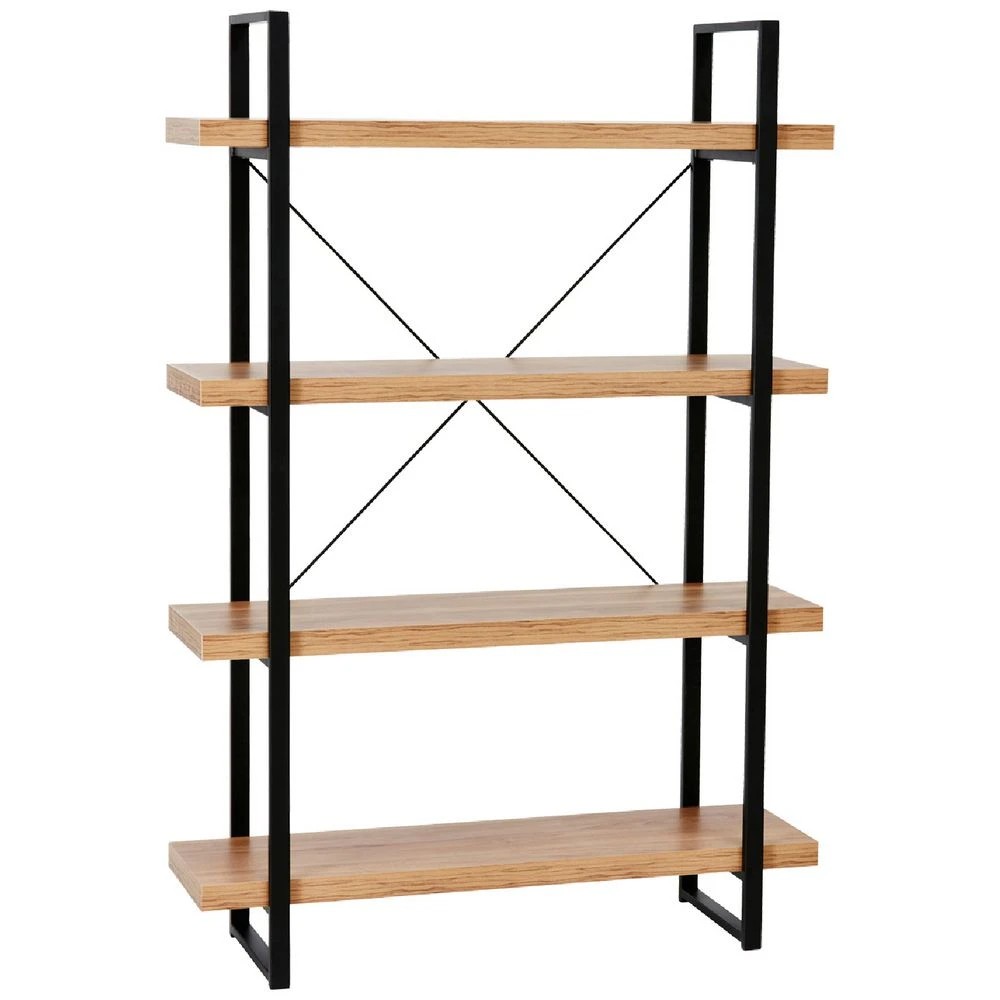 1 Kirby 4 Shelf Bookcase Shelves Home Office Storage, 1 of 6