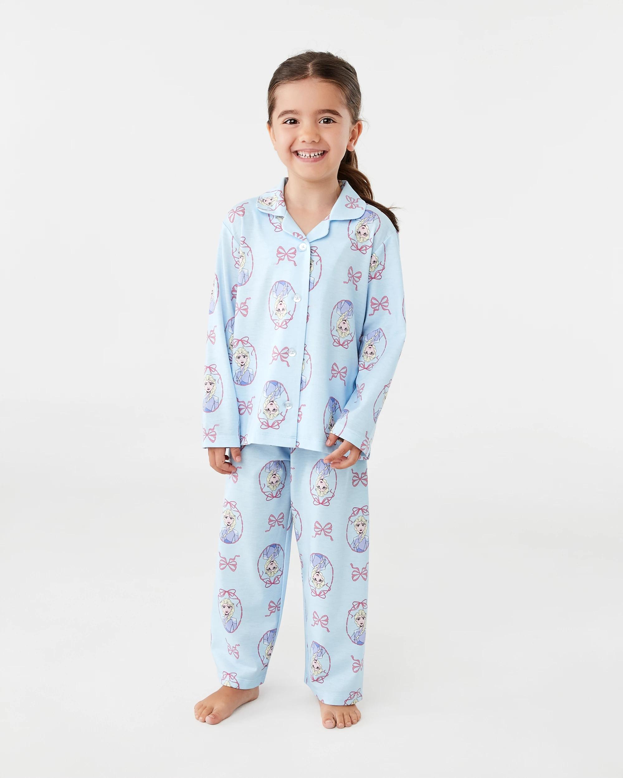 1 Frozen License Button Down Pyjama Set Frozen, 1 of 7