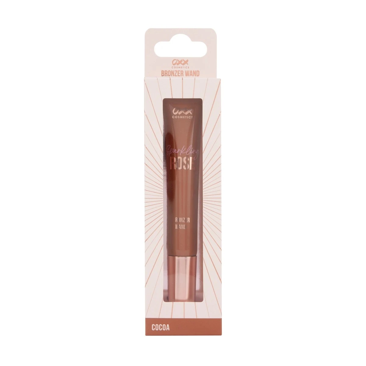 1 OXX Cosmetics Sparkling Rose Bronzer Wand - Cocoa, 1 of 9