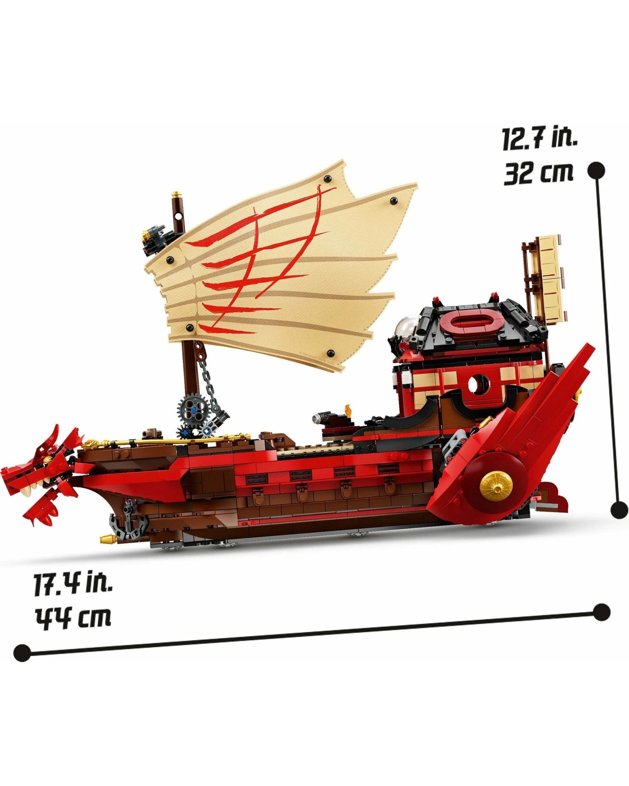 2 LEGO 71705 Destiny's Bounty: NINJAGO Ship & Ninja Minifigures, 2 of 5