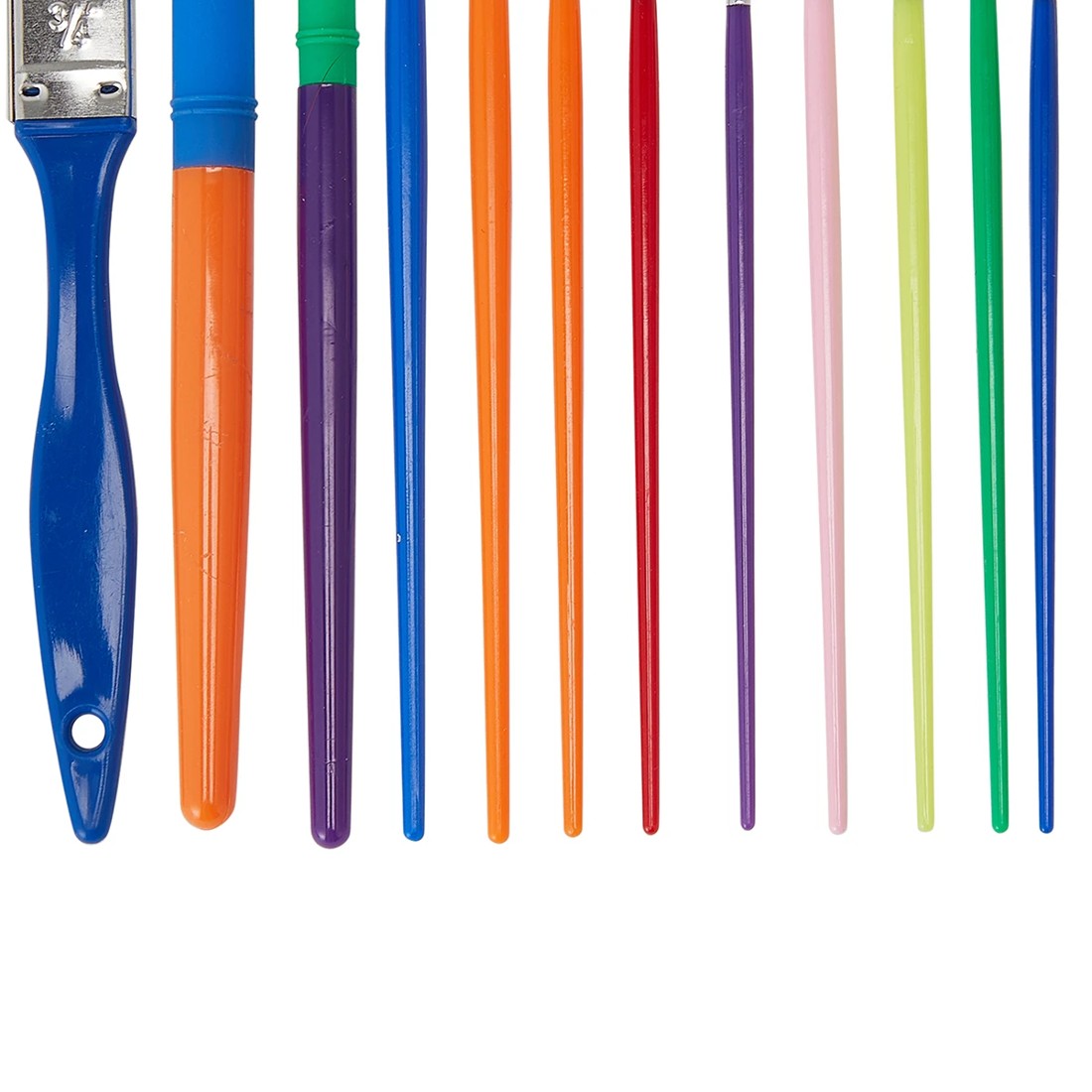6 15 Pack Assorted Paint Brushes, 6 of 6