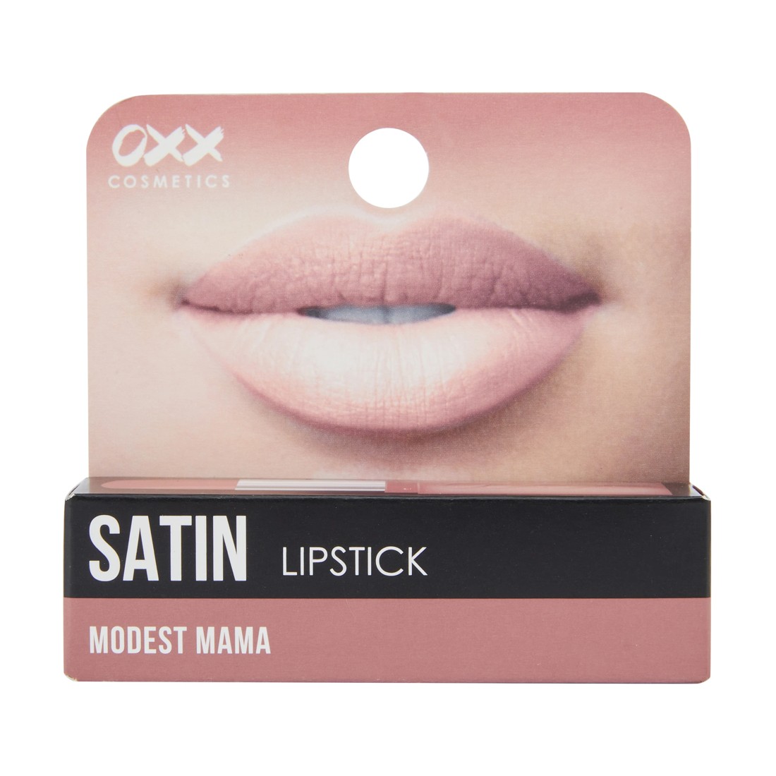 5 OXX Cosmetics Satin Lipstick - Modest Mama, 5 of 5