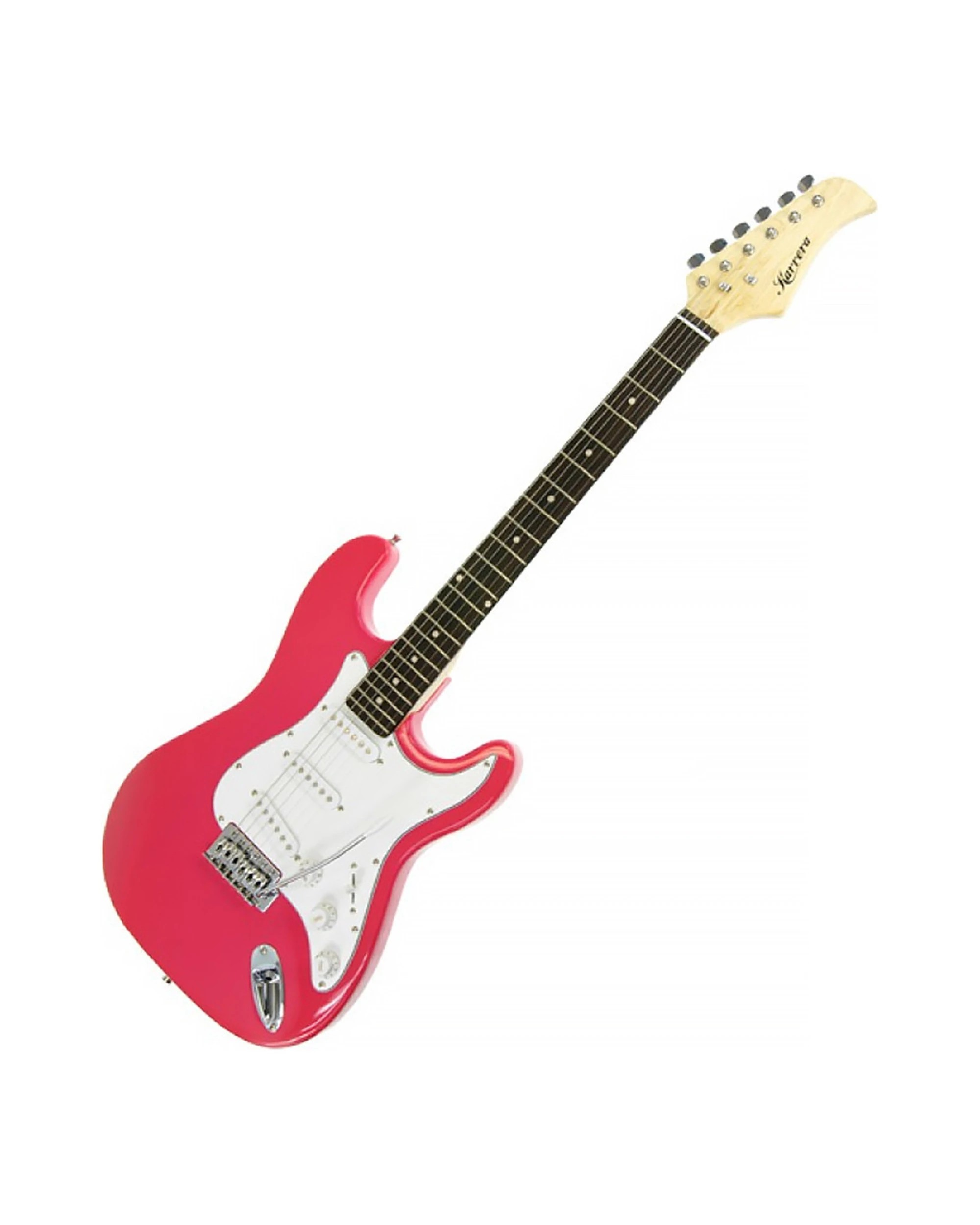 1 Karrera Electric Guitar Music 6-String Instrument Full Size - Pink, 1 of 4
