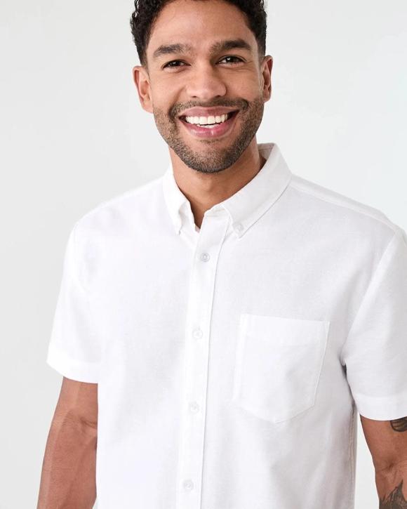 Short Sleeve Oxford Shirt