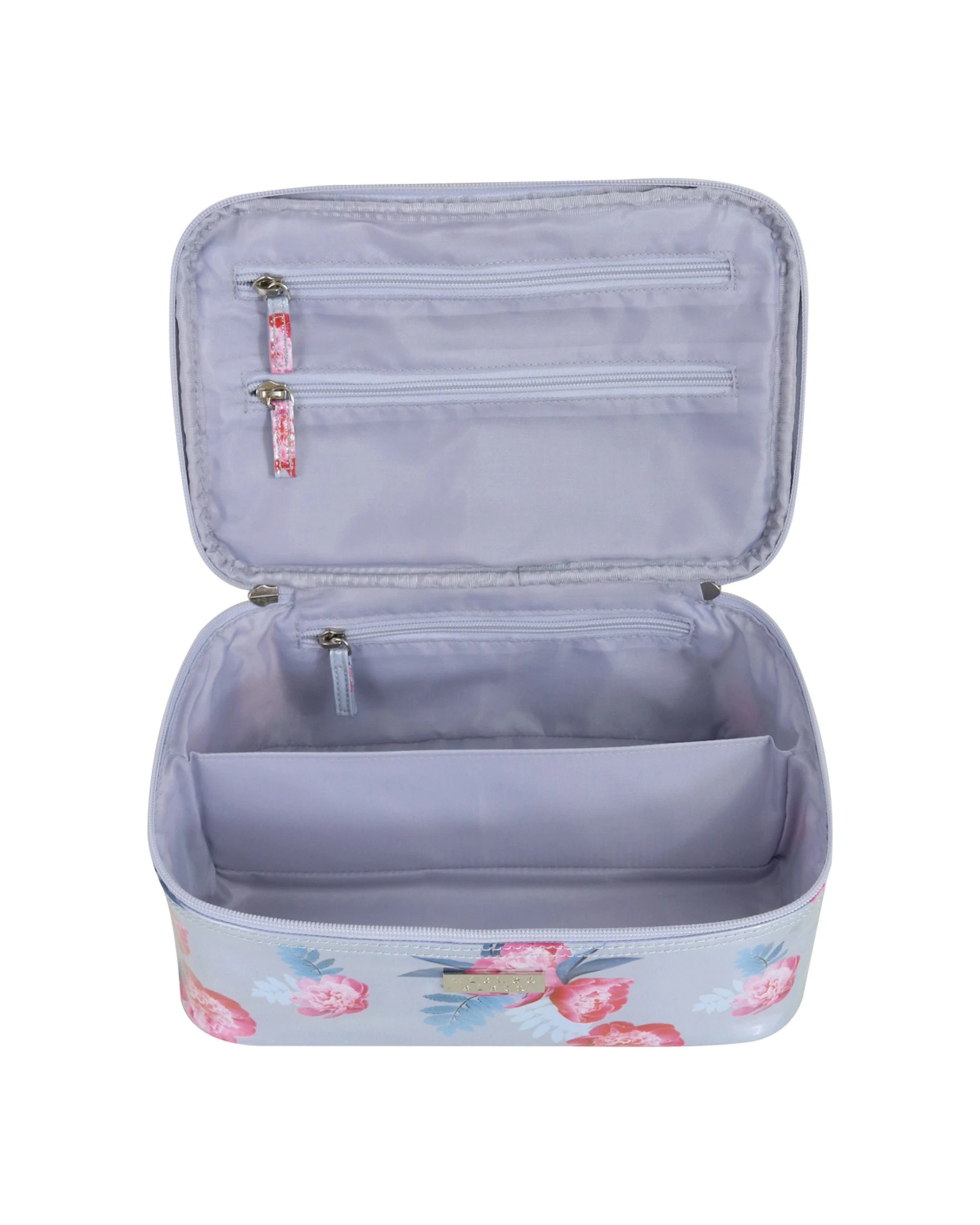 2 Wicked Sista Peony Blooms Womens Beauty Case Medium 28x11.5x18cm - Pattern, 2 of 2