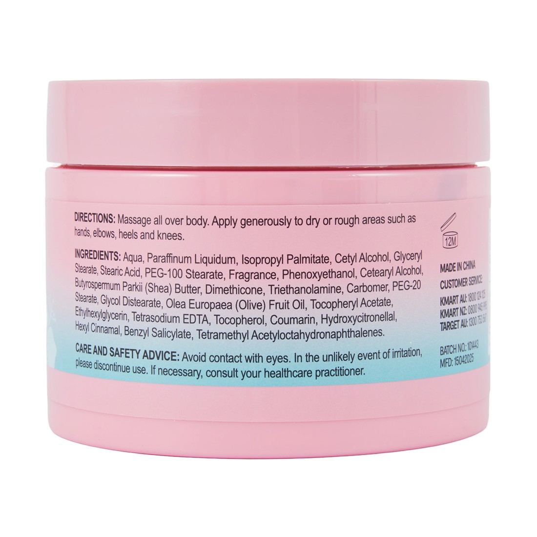 3 OXX Bodycare You Need to Palm Down Body Butter 250ml - Coconut Scented, 3 of 3