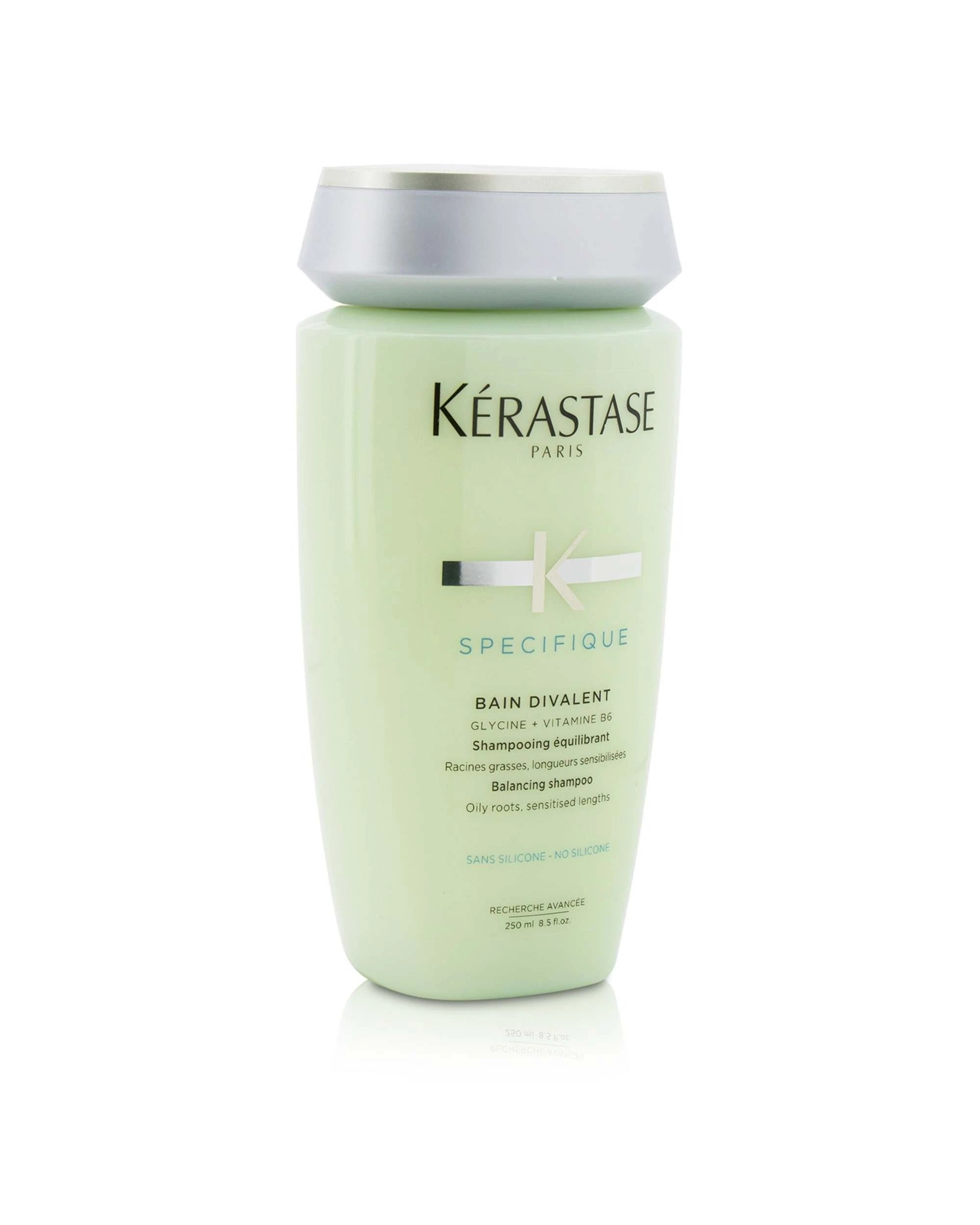 3 Kerastase Specifique Bain Divalent Balancing Shampoo (Oily Roots, Sensitised Lengths)  1000ml/34oz, 3 of 4