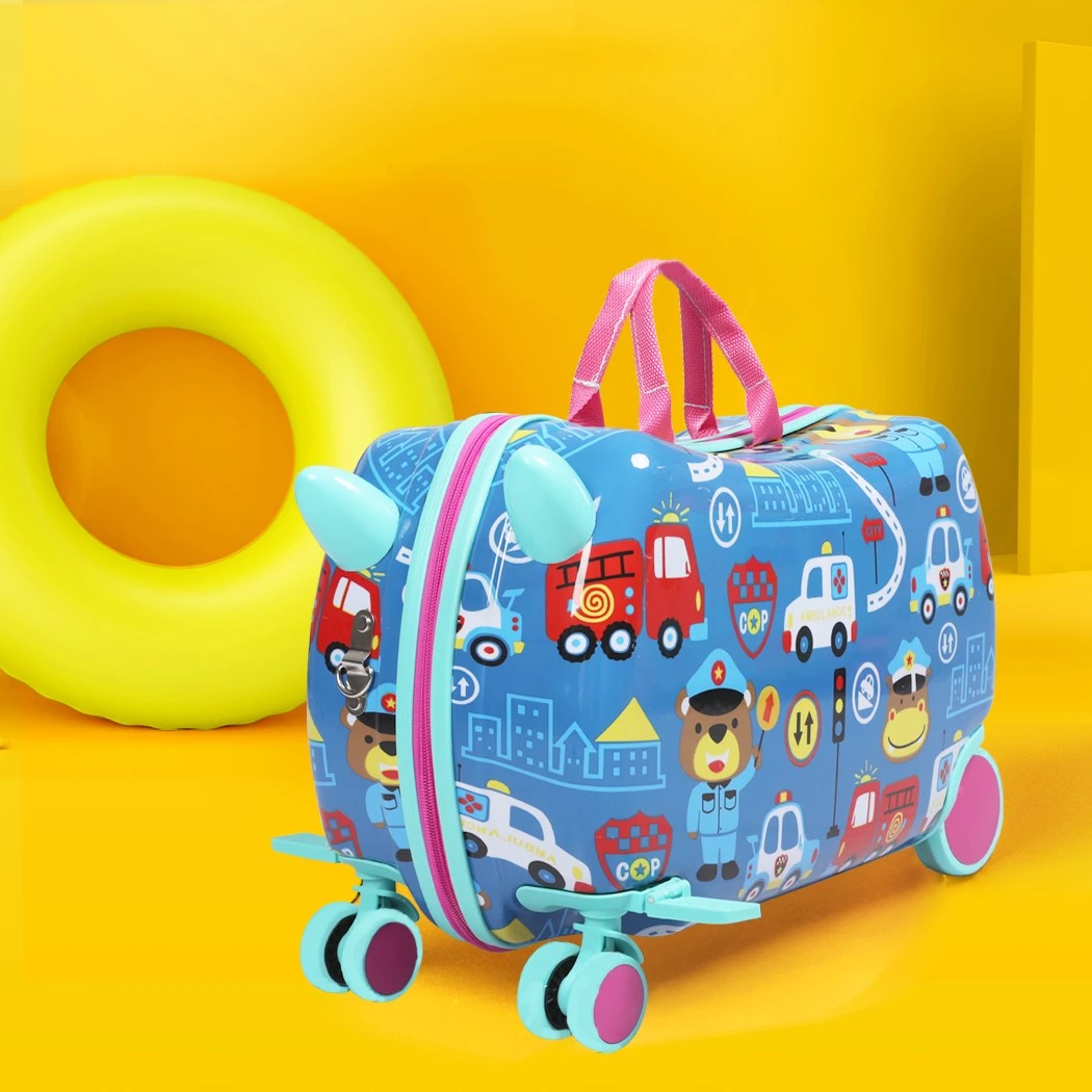 7 BoPeep 17 Inch Kids Ride On Suitcase Car Design, 7 of 8