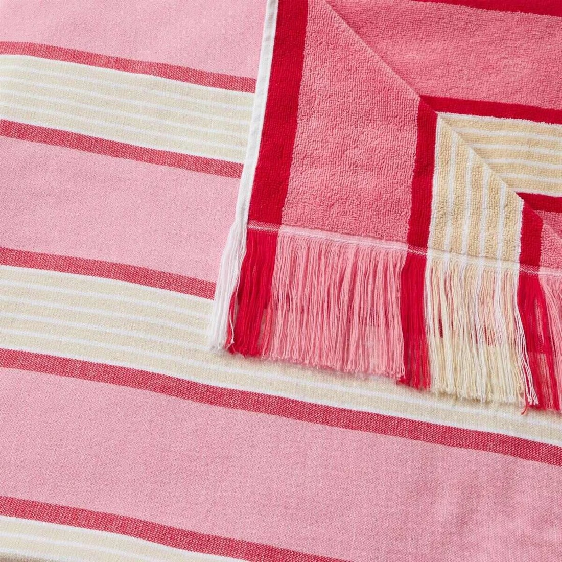 5 Turkish Beach Towel - Red, 5 of 6