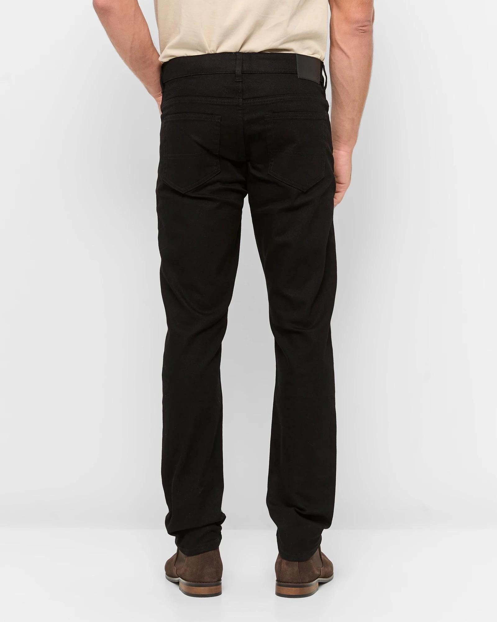 4 Target Man Slim Fit Denim Jeans STAY BLACK, 4 of 5