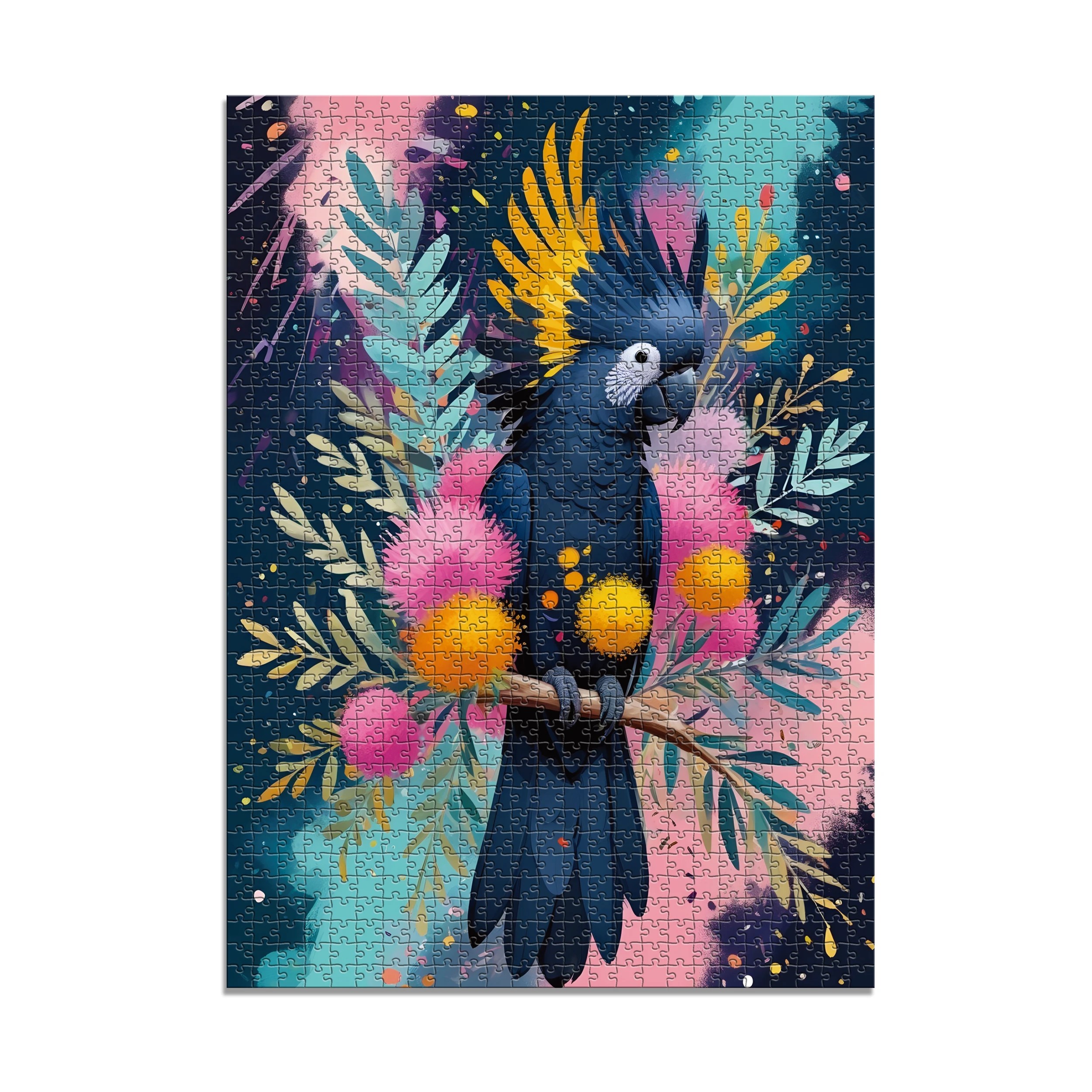 6 1000 Piece Painted Floral Puzzle - Assorted, 6 of 9