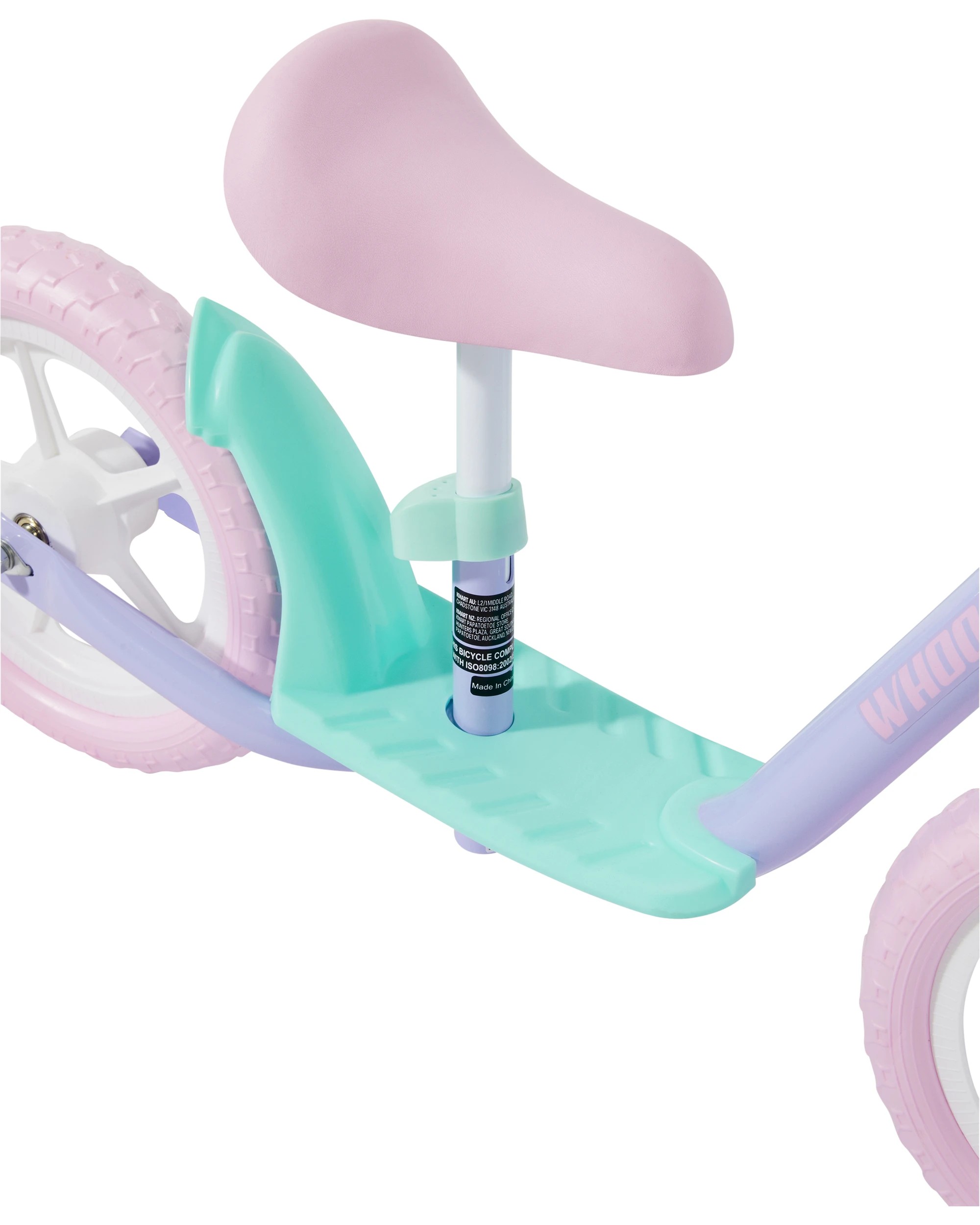3 30cm Whoosh Balance Bike - Pink, 3 of 8