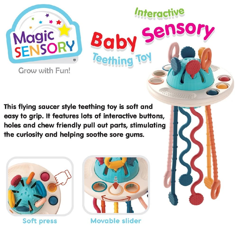 4 Magic Sensory UFO Teething Toy, 4 of 6