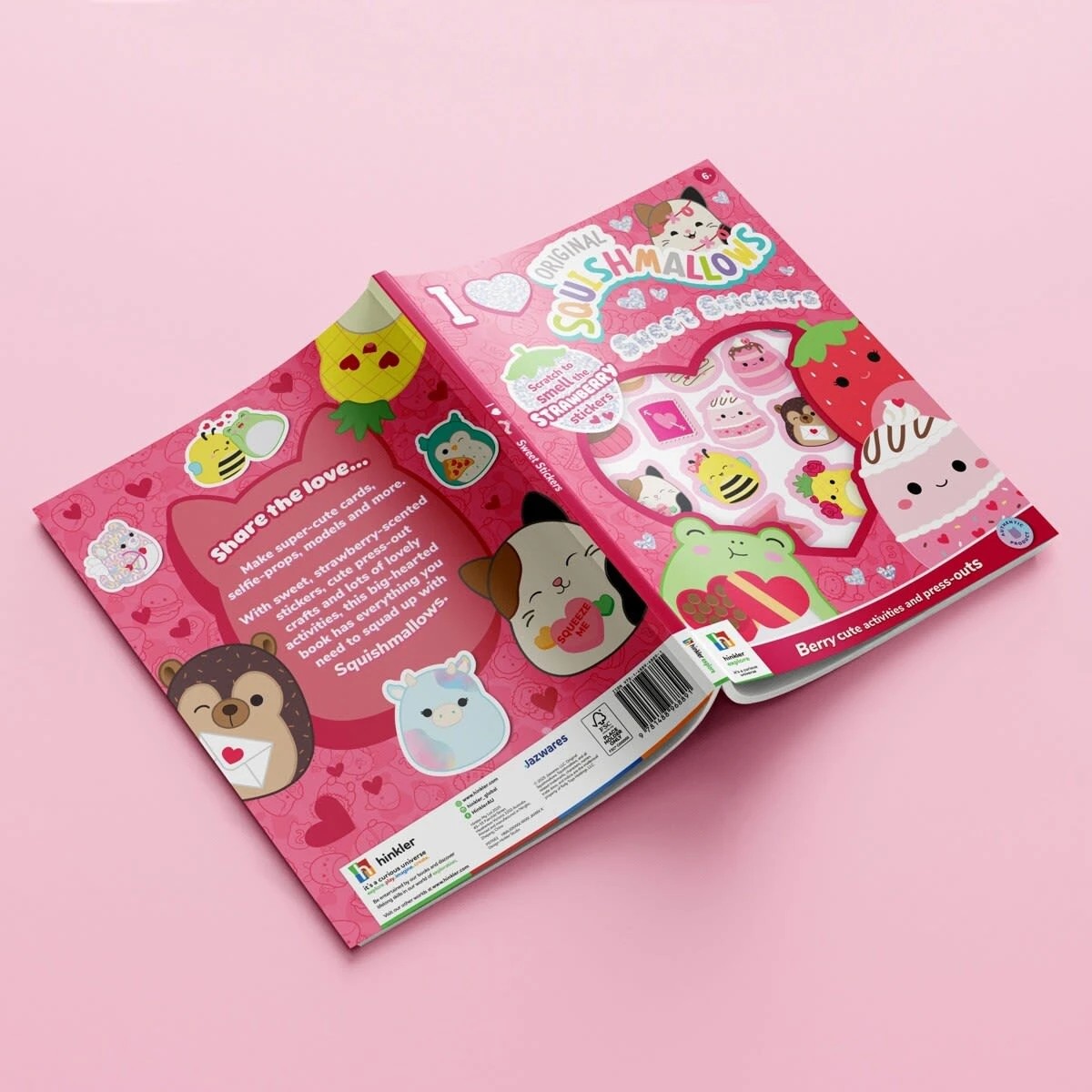 3 I Love Original Squishmallows Sweet Stickers - Book, 3 of 6