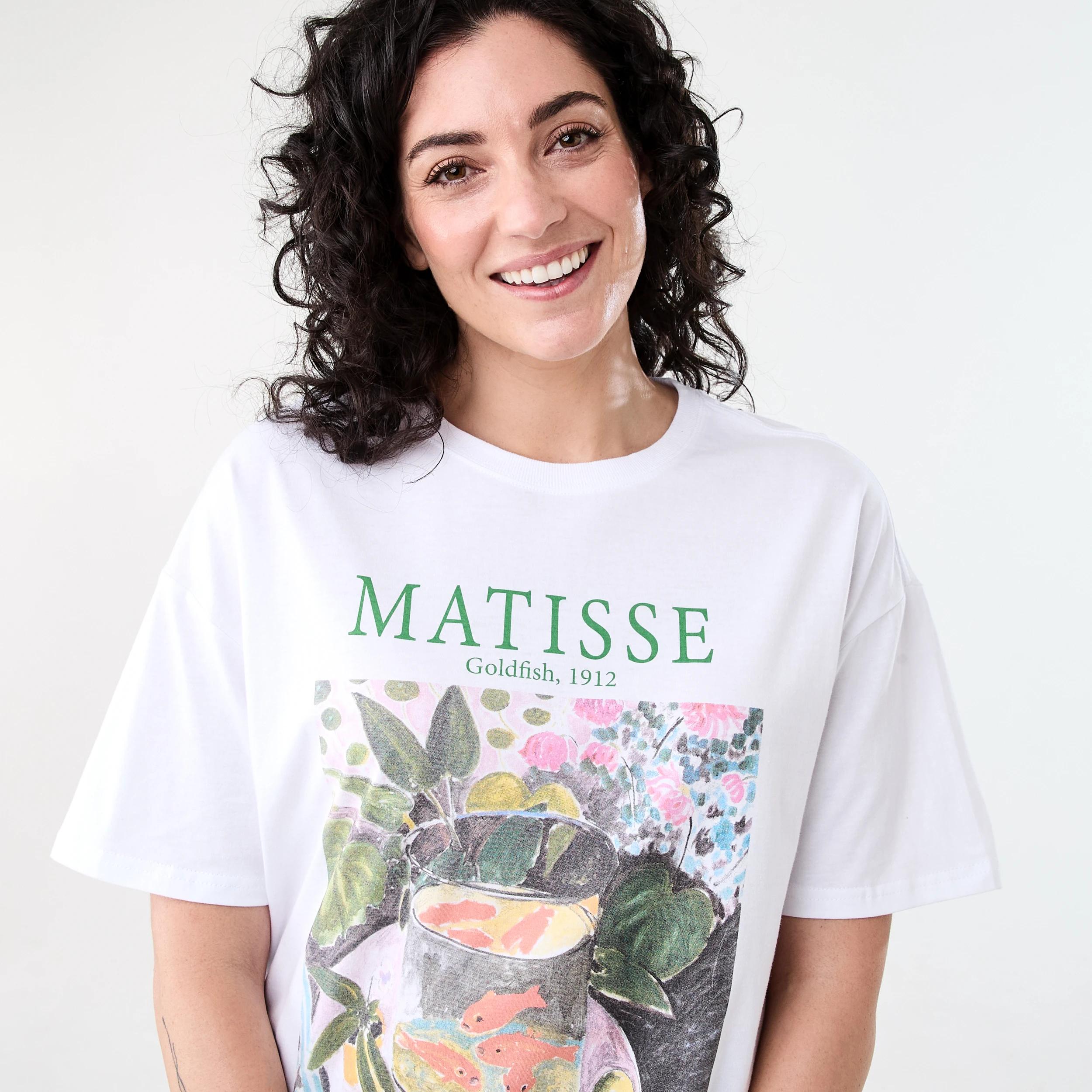 4 Matisse License Short Sleeve T-shirt MATISSE WHITE, 4 of 5