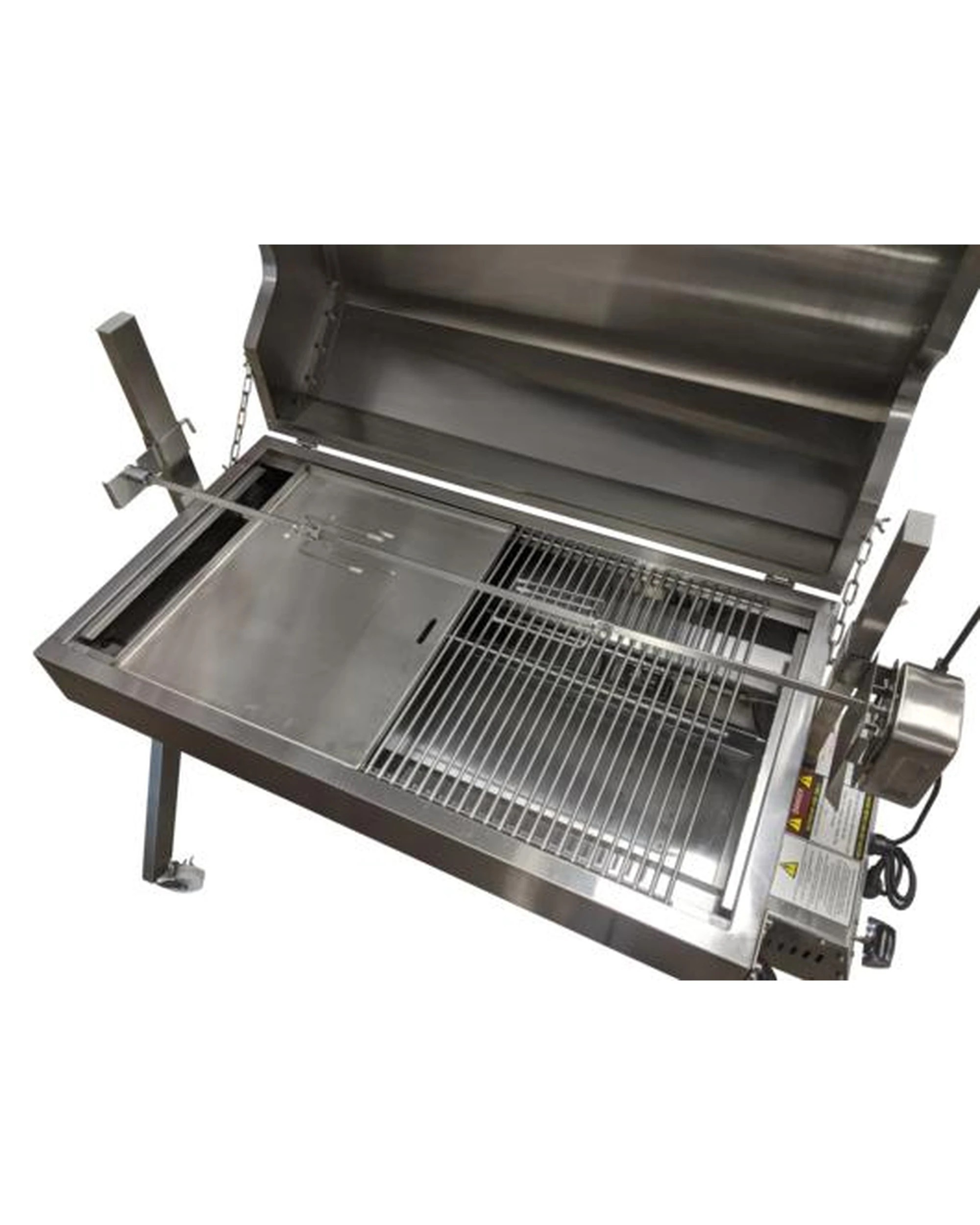 7 Flaming Coals Stainless Steel BBQ Hotplate 400mm x 480mm, 7 of 10