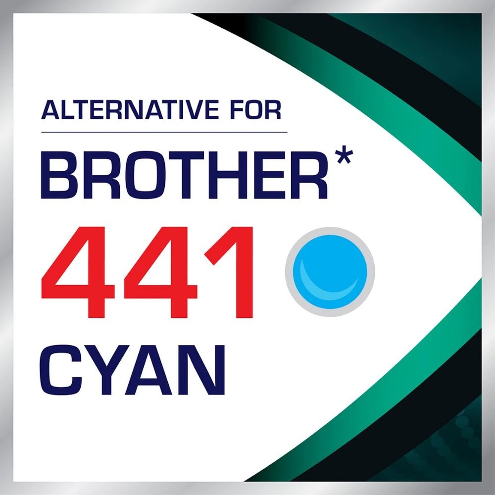 2 Calidad Brother TN441 Toner Cartridge Cyan, 2 of 7