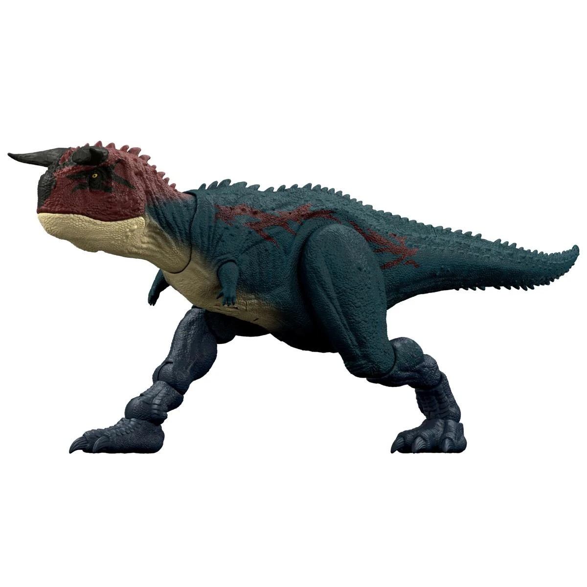 4 Jurassic World Survival Charge 'N Chomp Carnotaurus Dinosaur Figure, 4 of 6