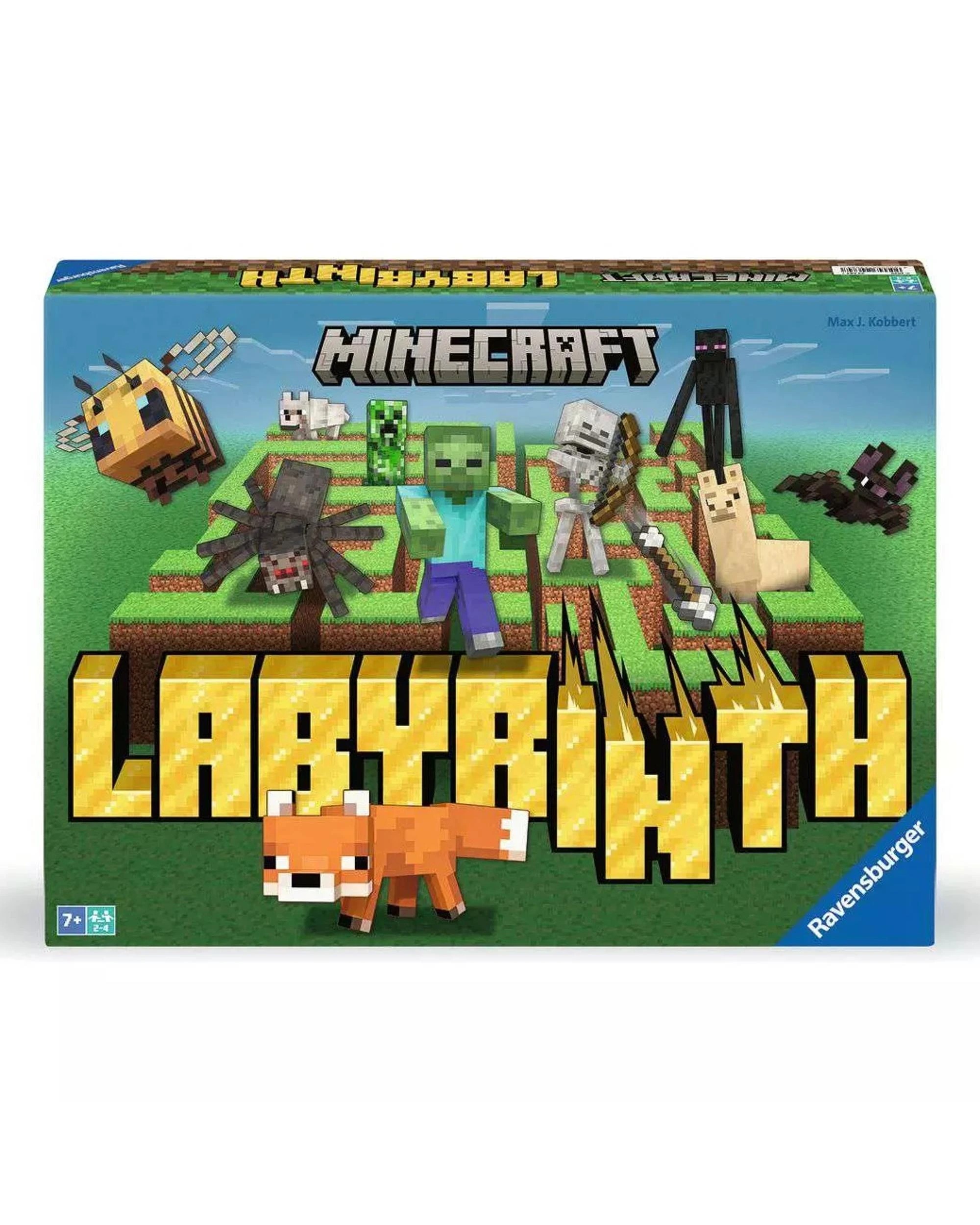 1 Ravensburger Labyrinth Minecraft Board Game, 1 of 3