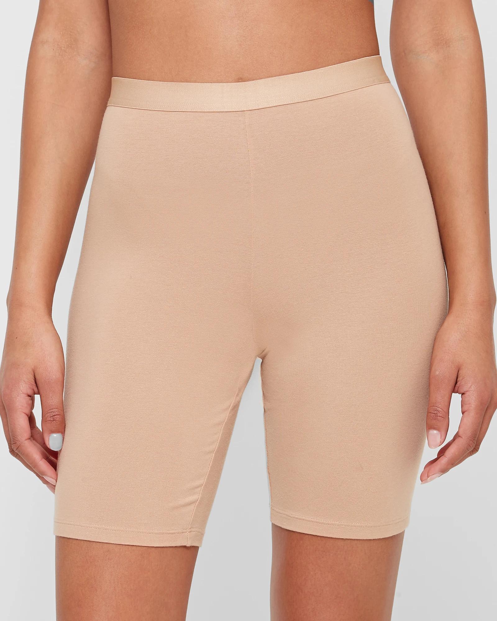 1 Target Super Soft Shorts NUDE, 1 of 3