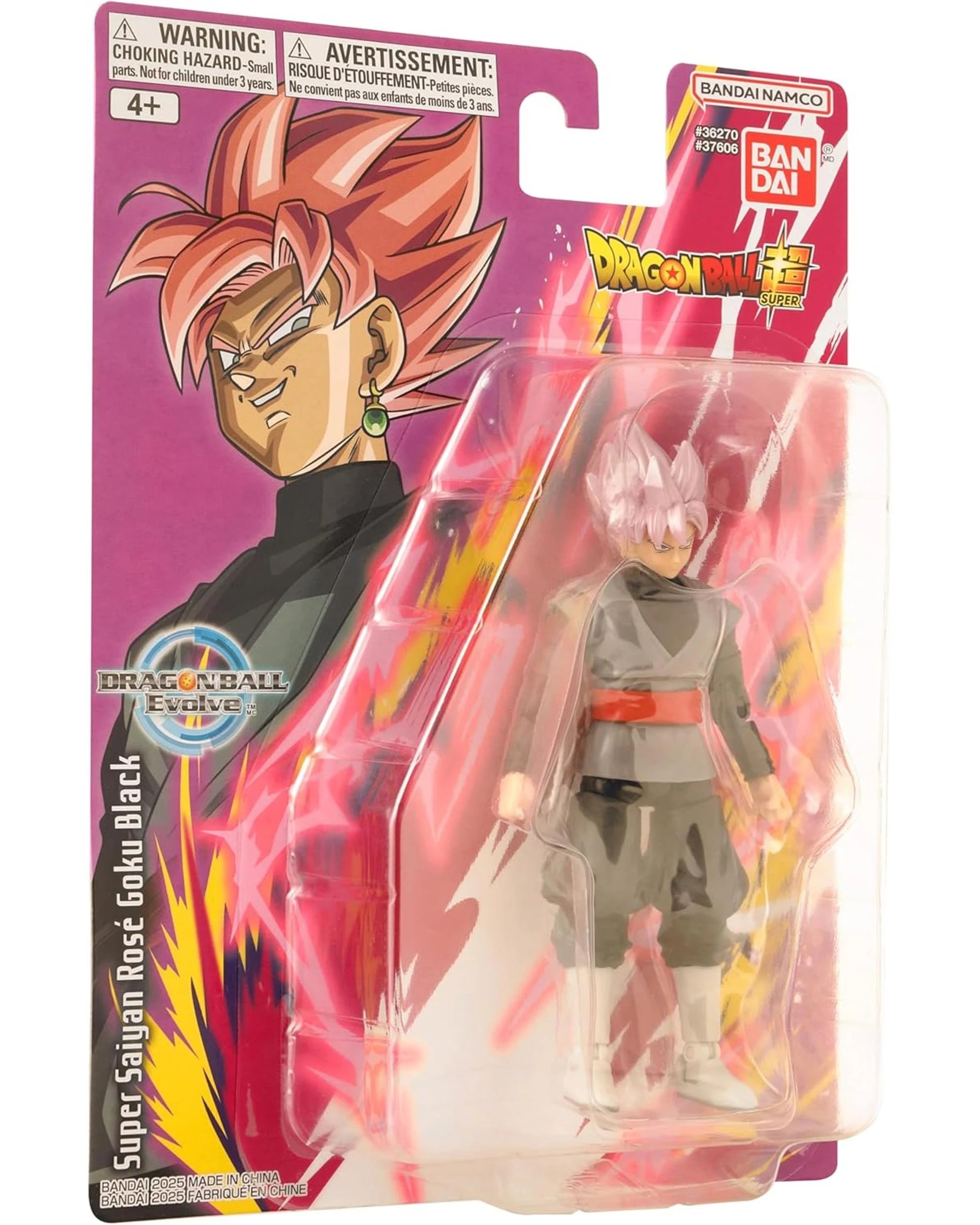 9 Dragon Ball Super Evolve Super Saiyan Rose Goku Black Action Figure, 9 of 9